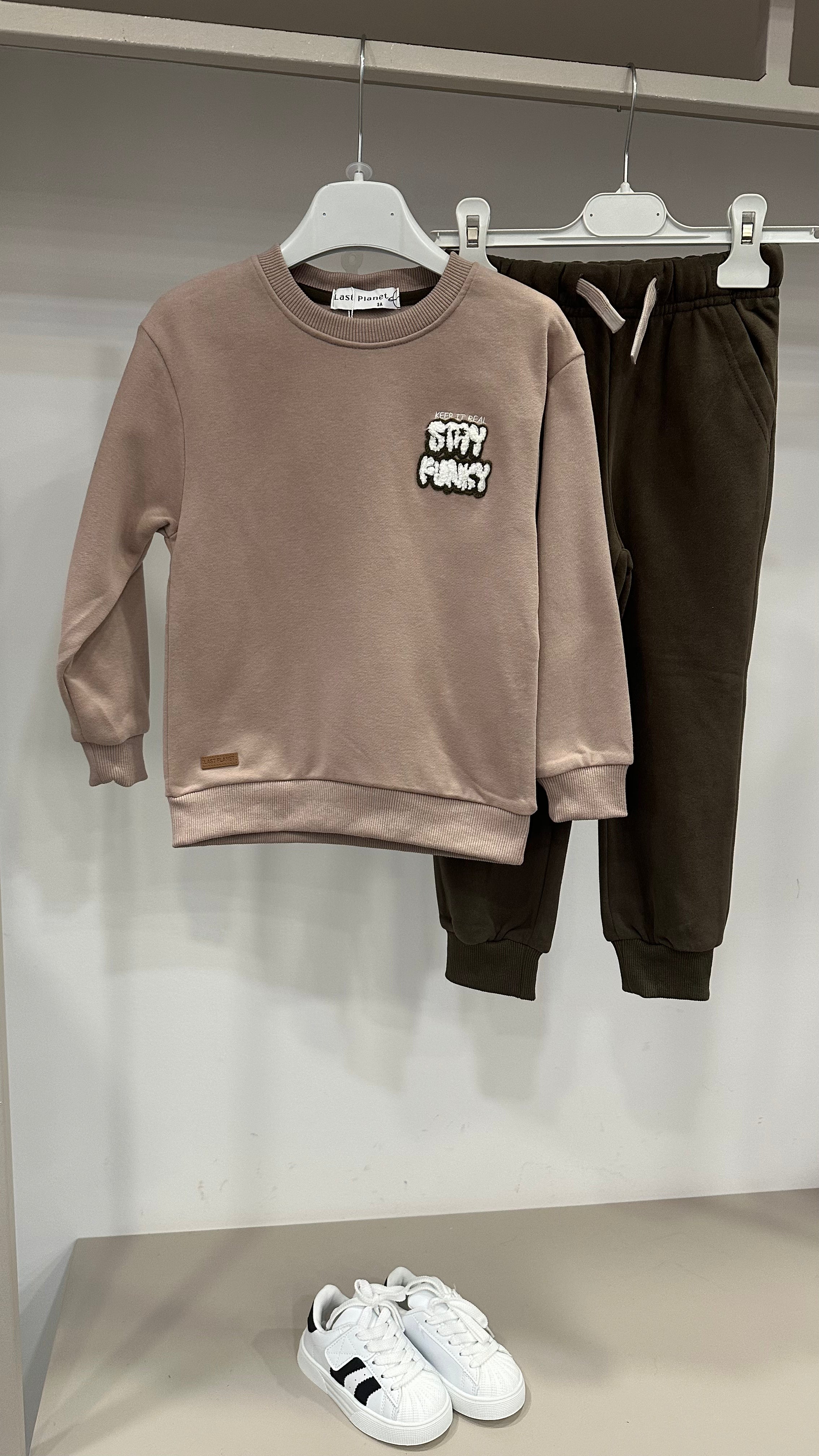Tuta KEEP IT REAL 3-8A - BEIGE