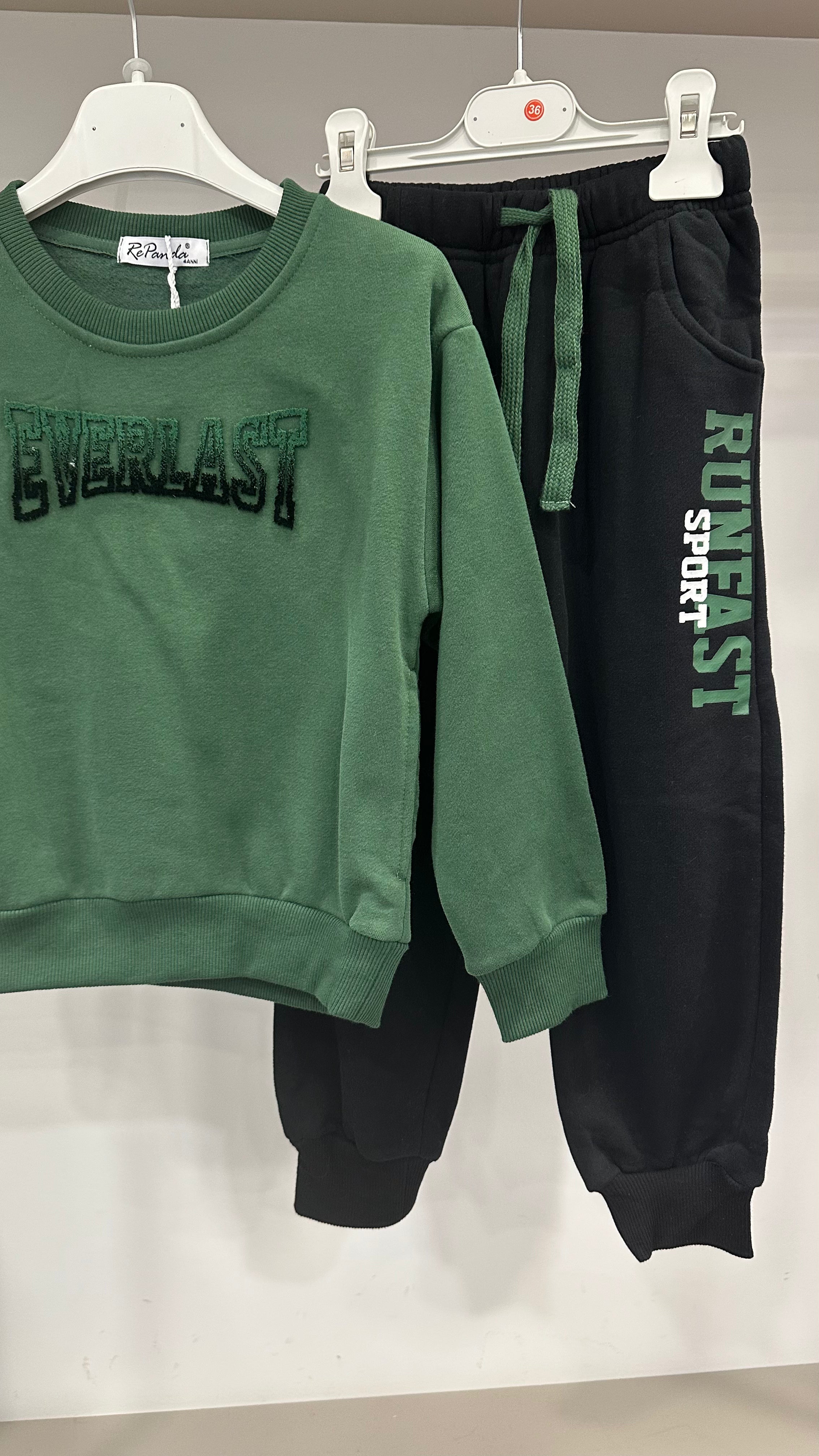 Tuta EVERLAST 4-12A - VERDE