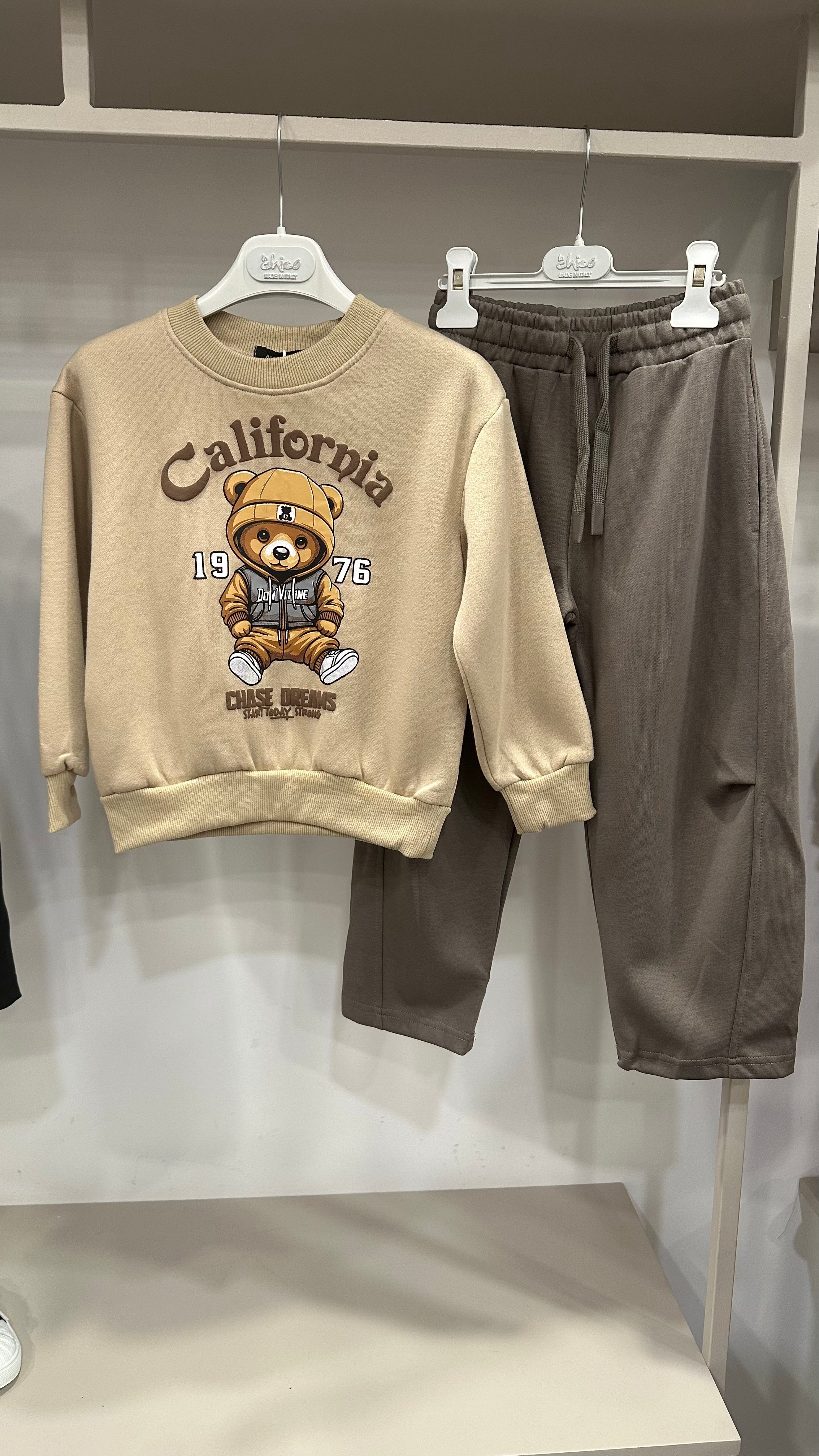 Pantalone TUTA BALLON 4-14A - KHAKI