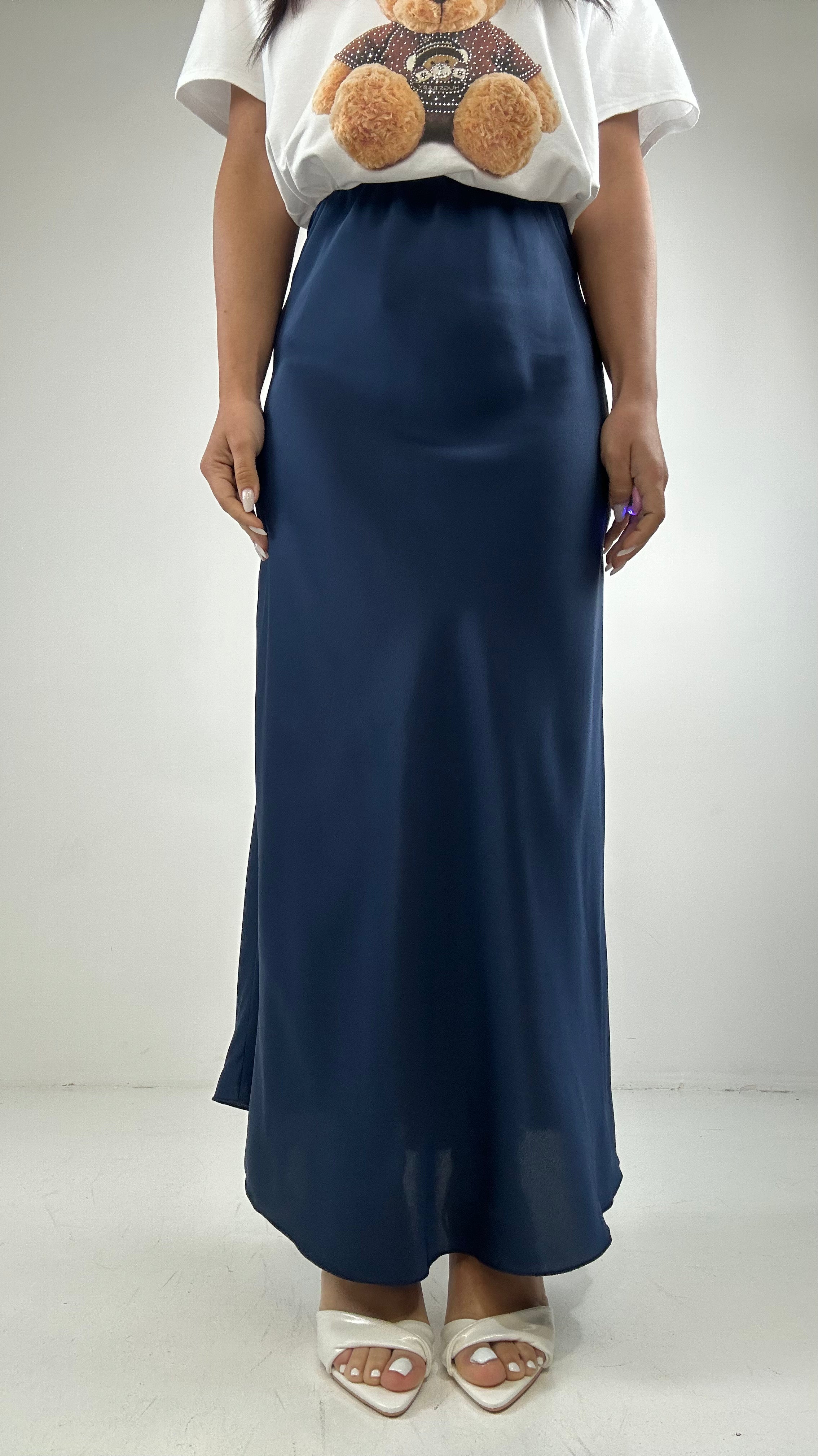 Gonna SATIN - BLU