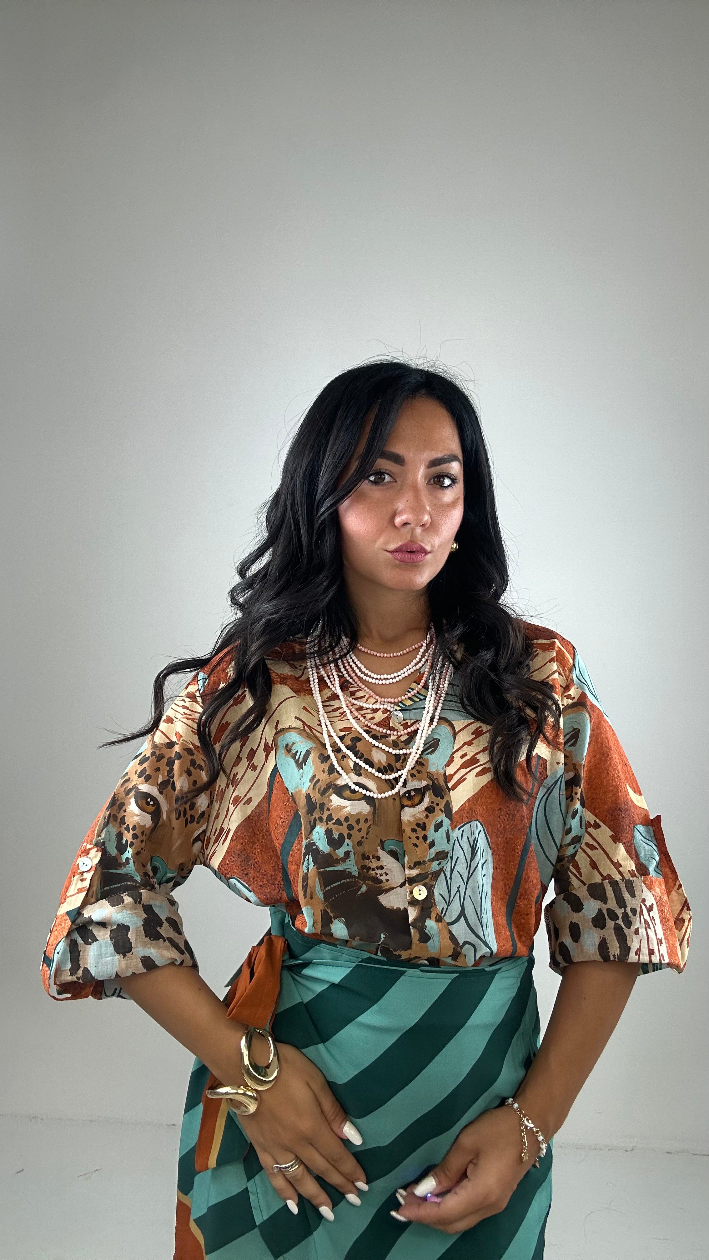 Camicia FANTASY TIGER - COCCIO