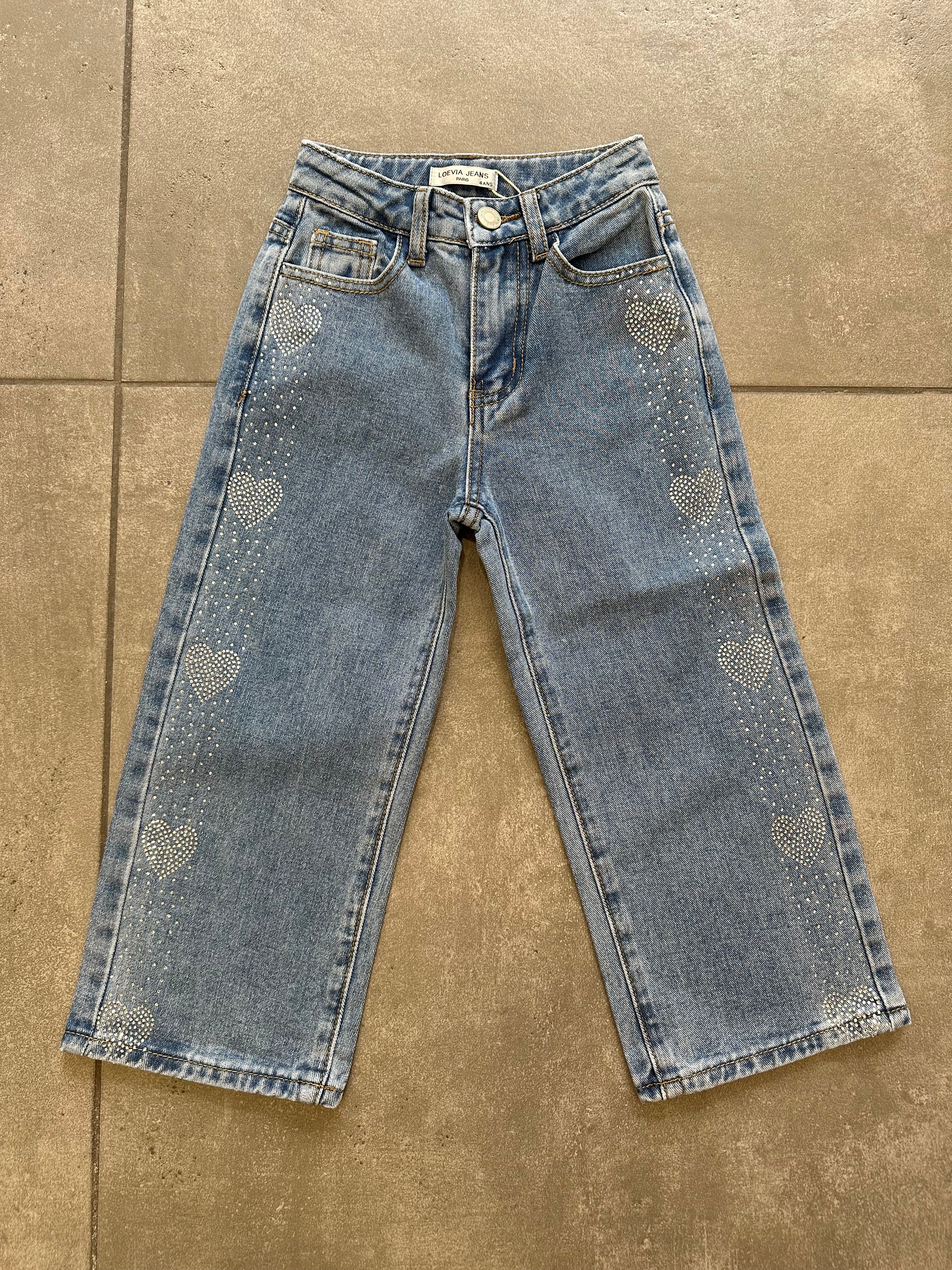 Jeans CUORE BRILLO 4-14A - JEANS