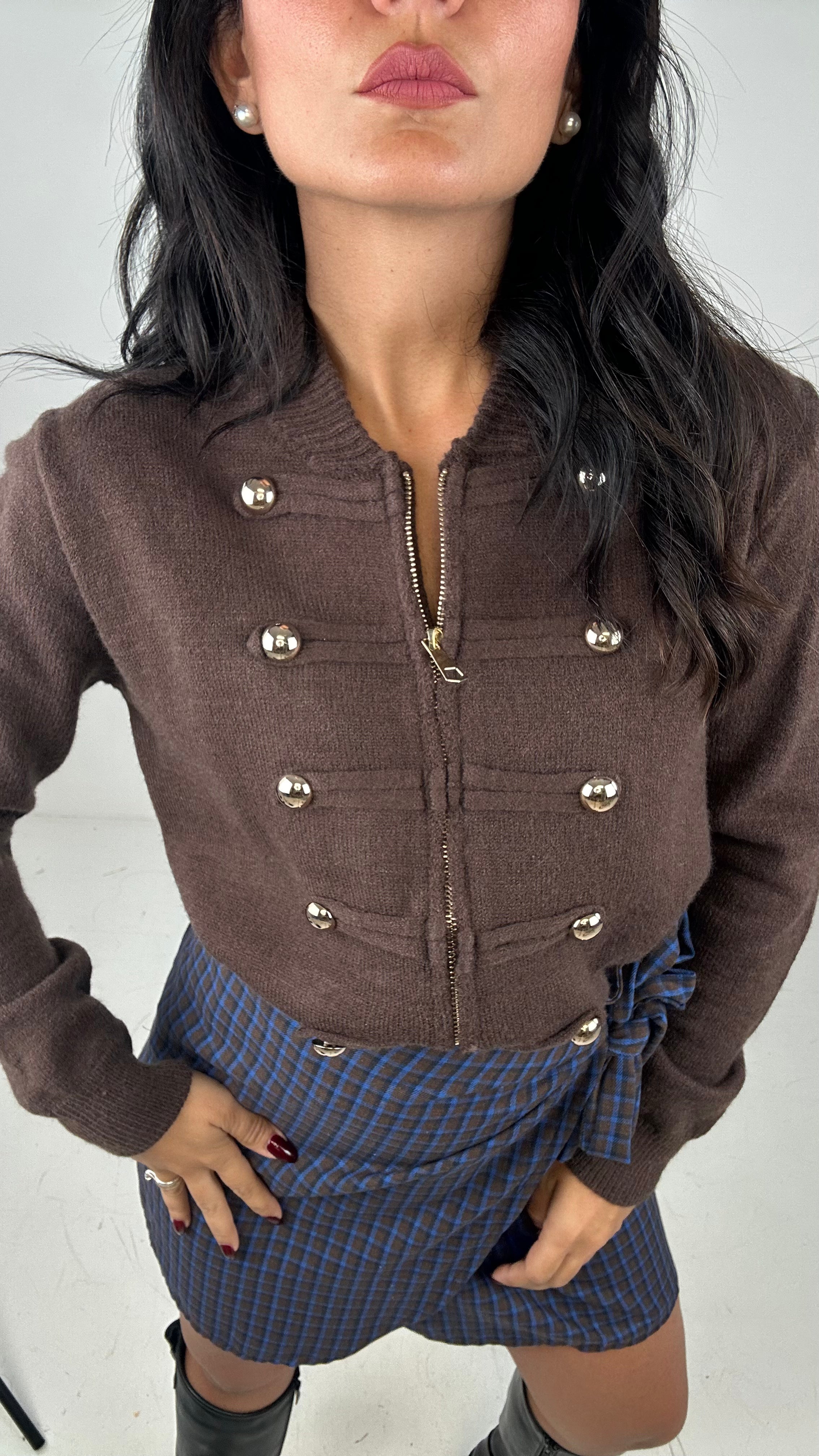 Cardigan TOKYO - MARRONE