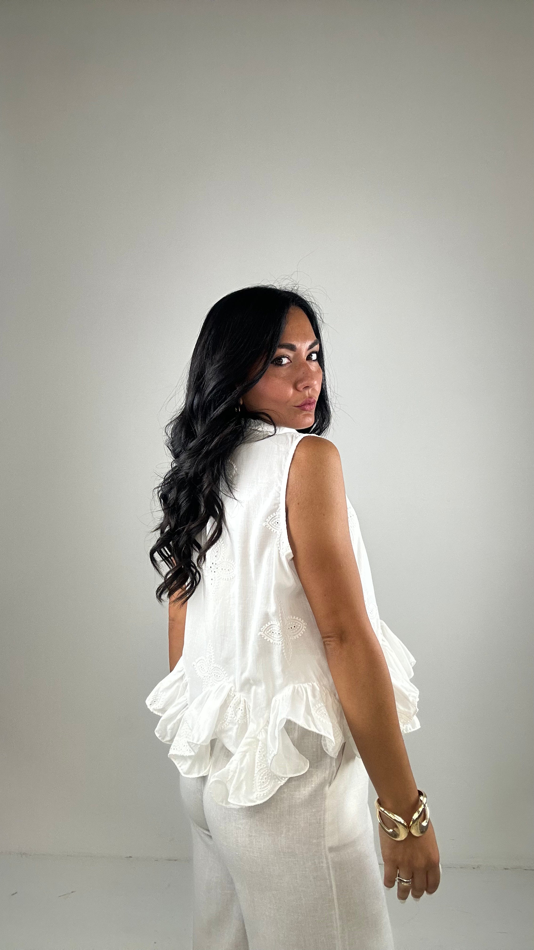 Camicia SANGALLO ROUGE - BIANCO