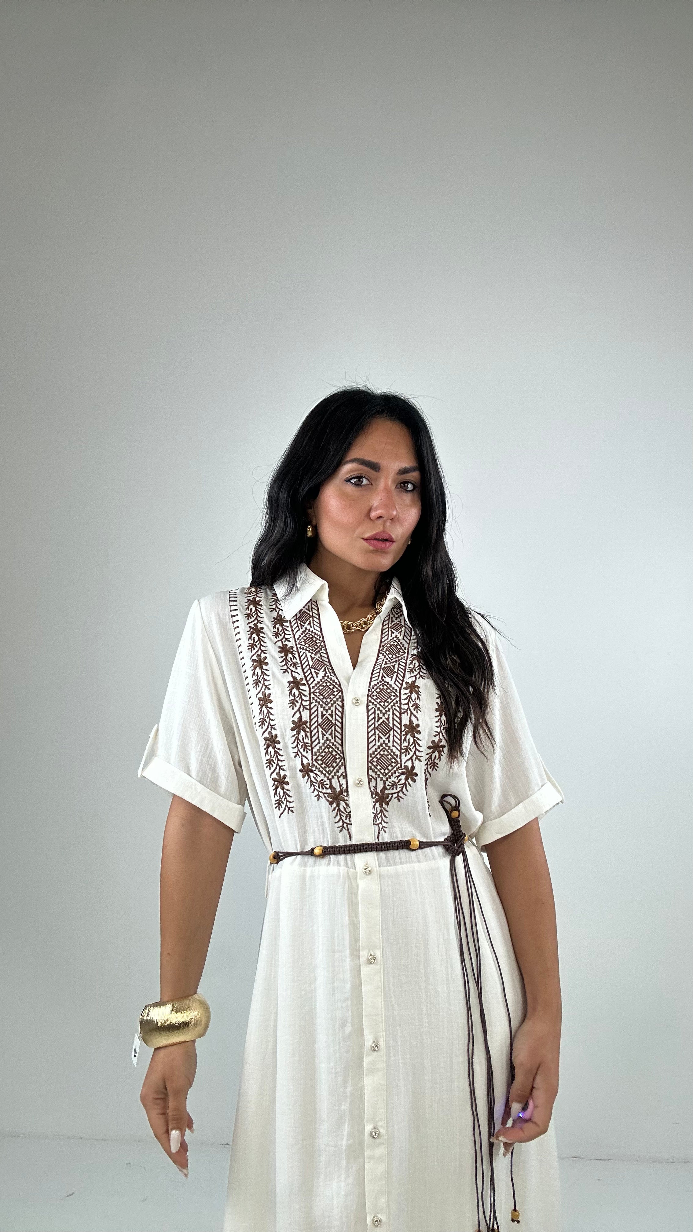 Vestito MARRAKECH - PANNA