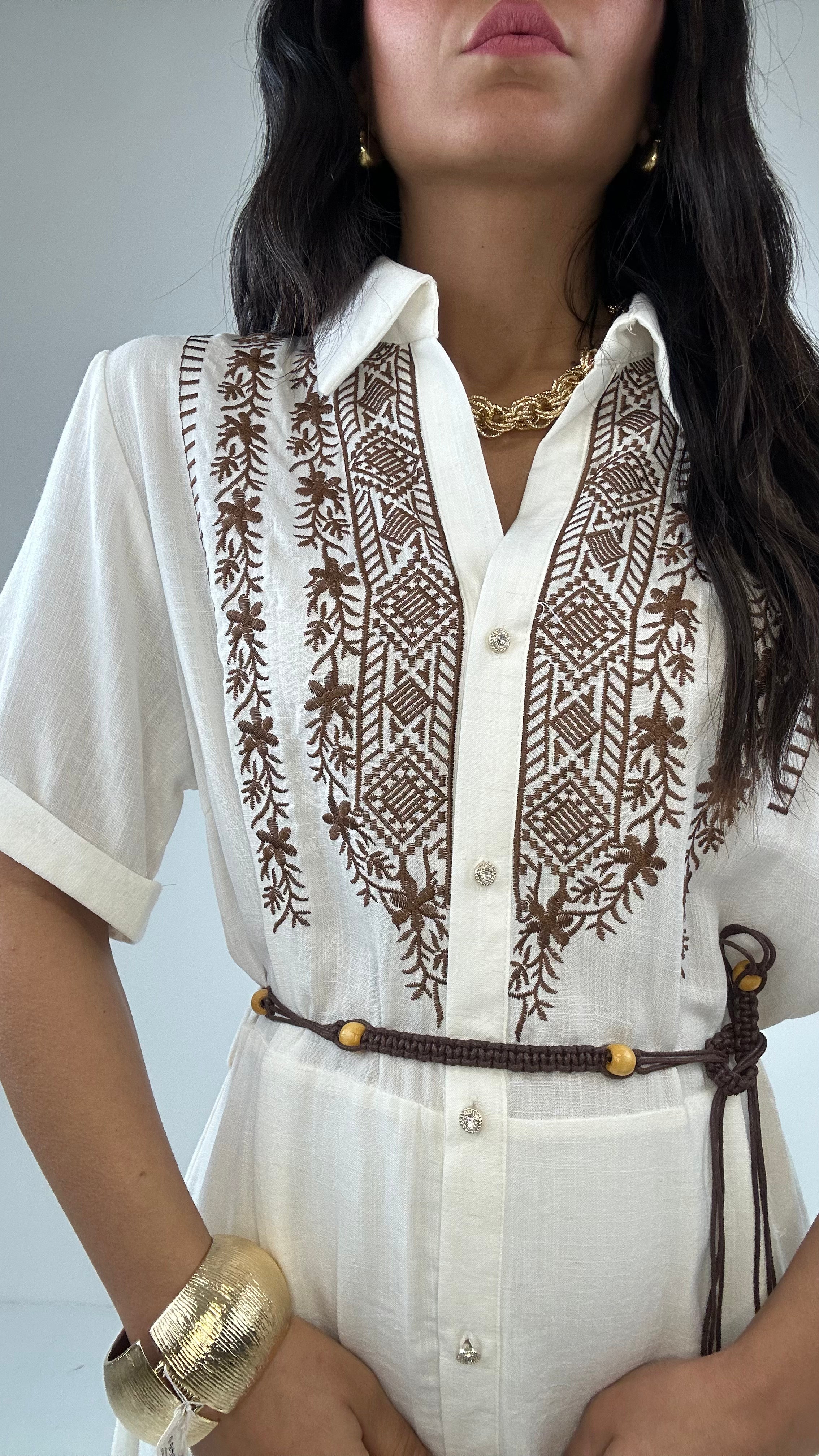 Vestito MARRAKECH - PANNA