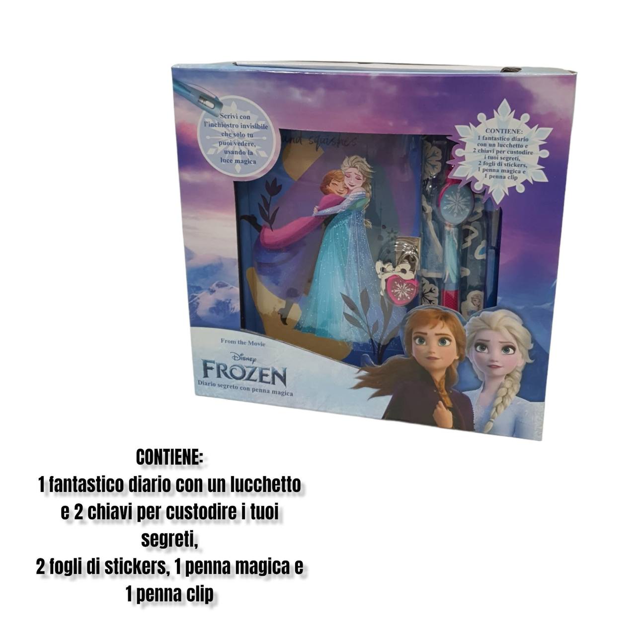 Kit DIARIO + PENNA MAGICA - LILLA