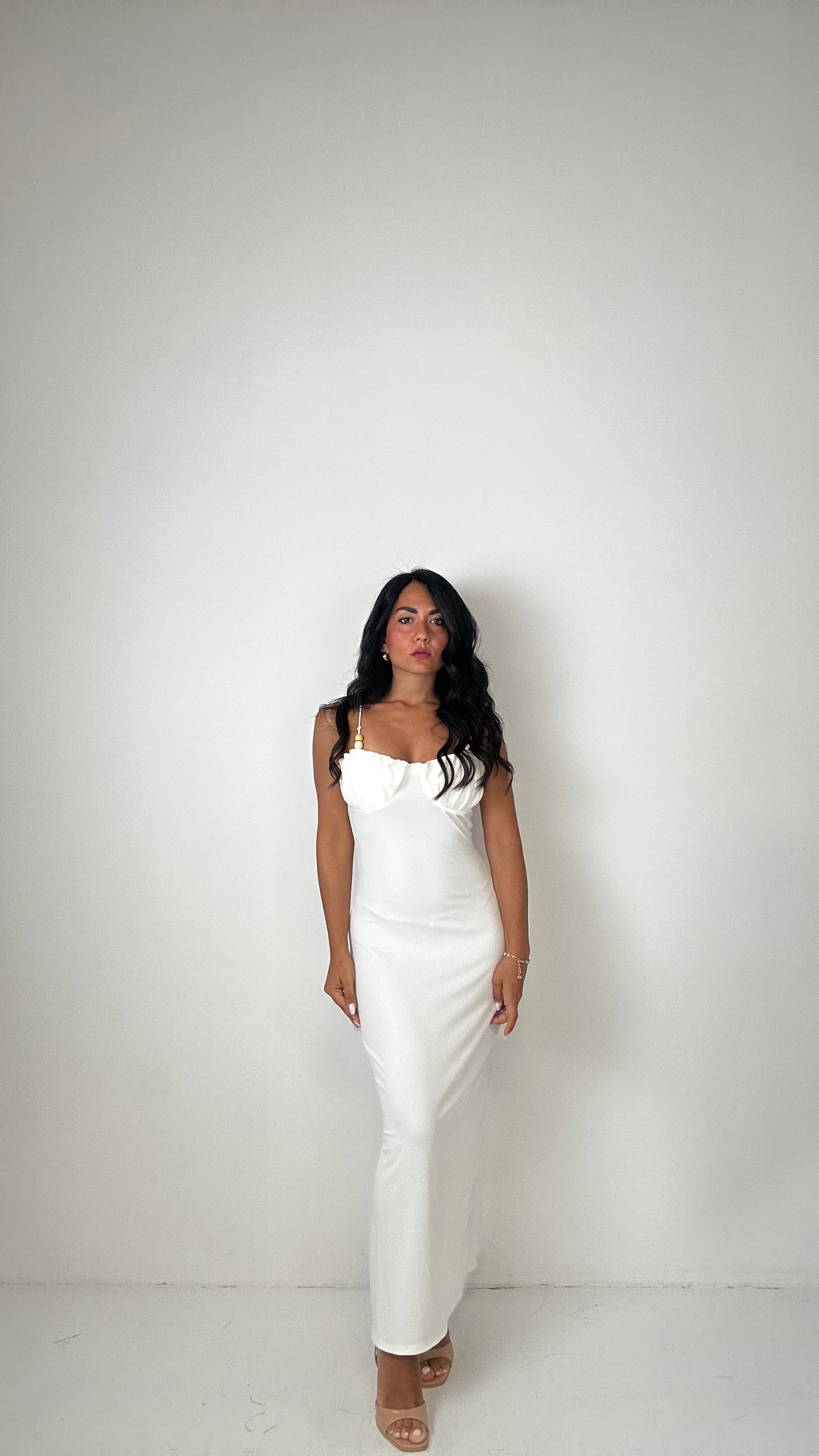 Vestito COPPA CONCHIGLIA - BIANCO