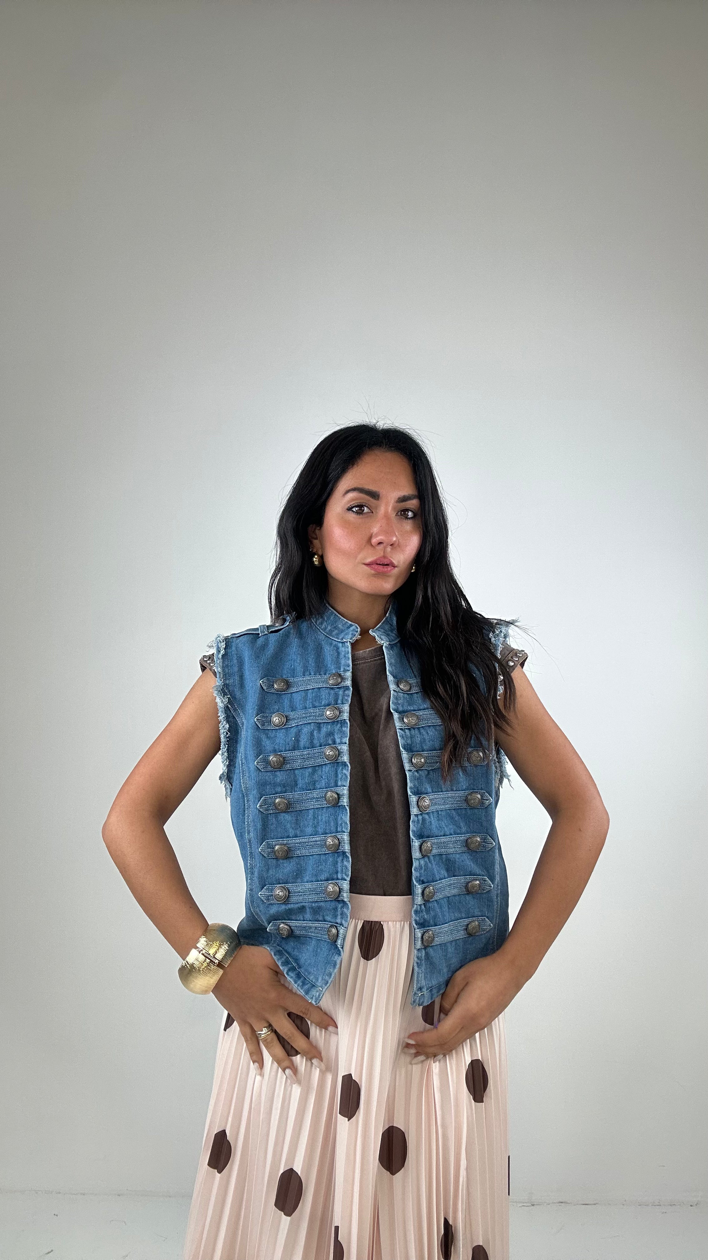 Gilet TOP GIAPPONE - JEANS
