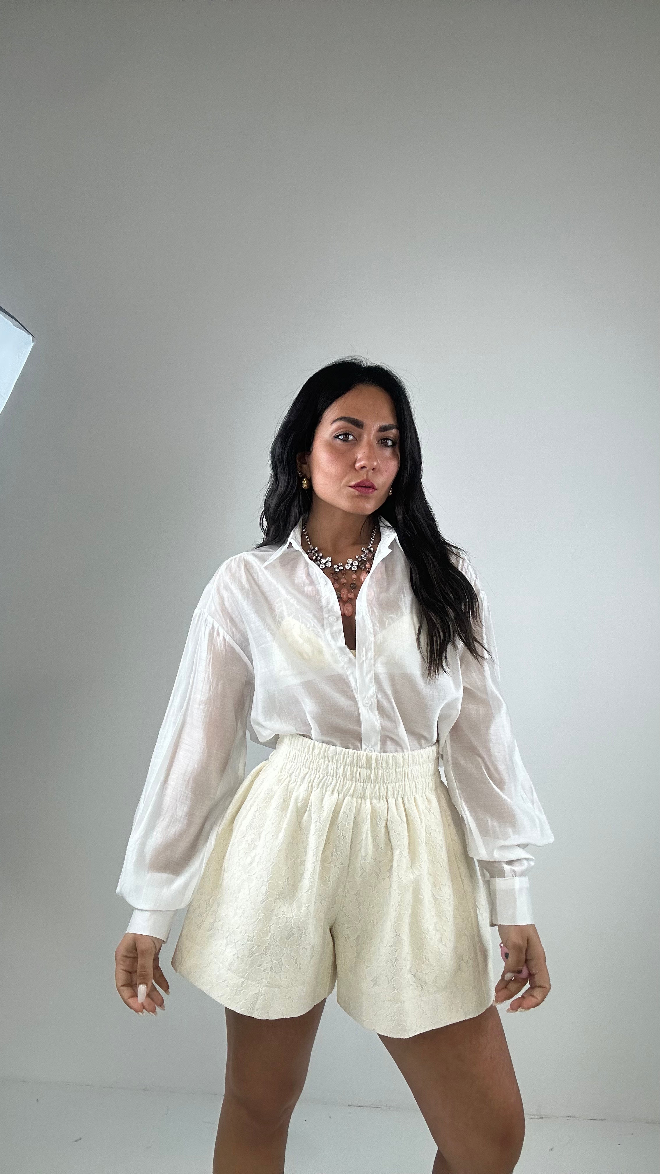 Camicia VELU - BIANCO
