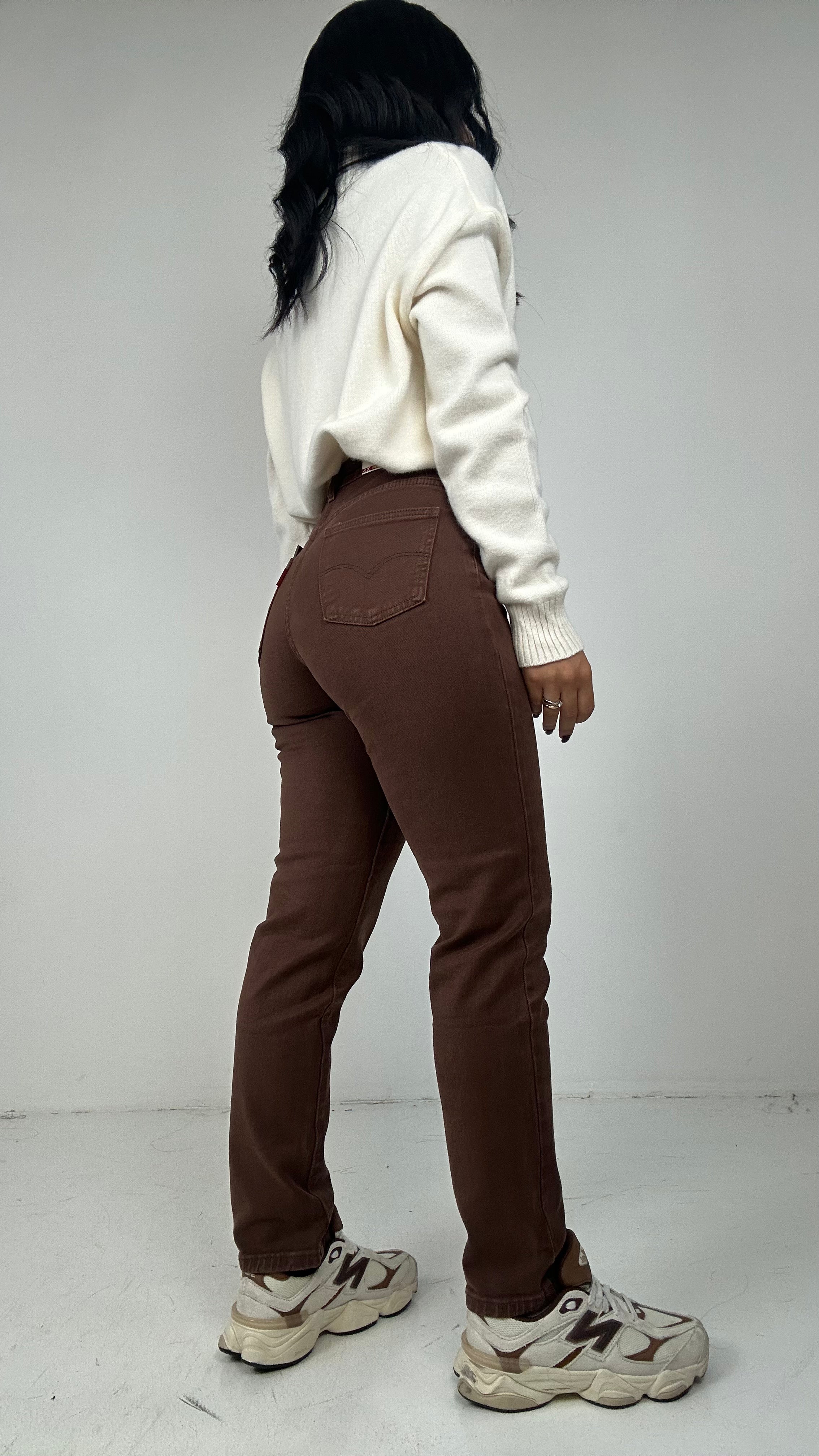JeansN M OM - MARRONE