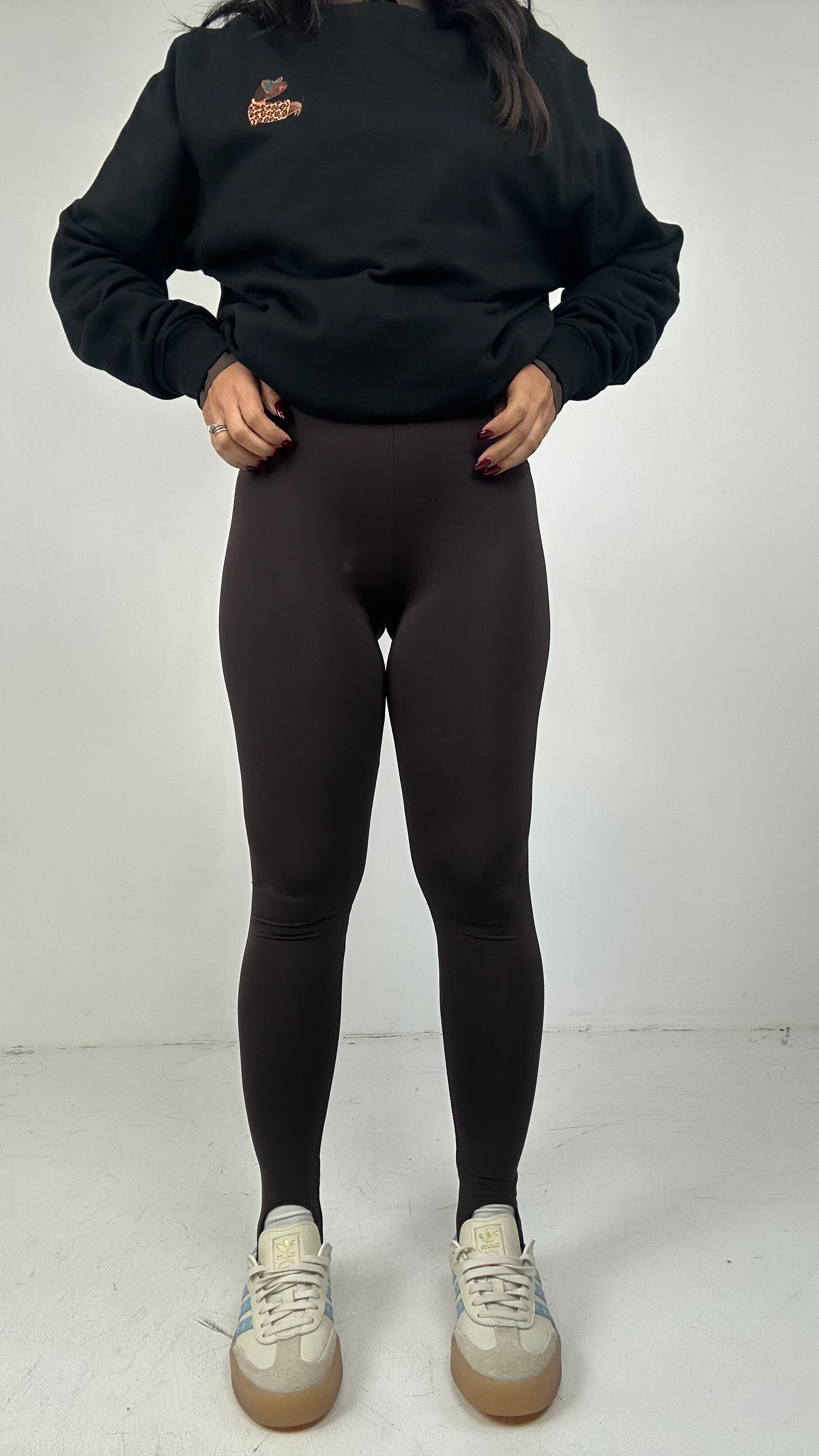 Leggins GHETTA - MARRONE
