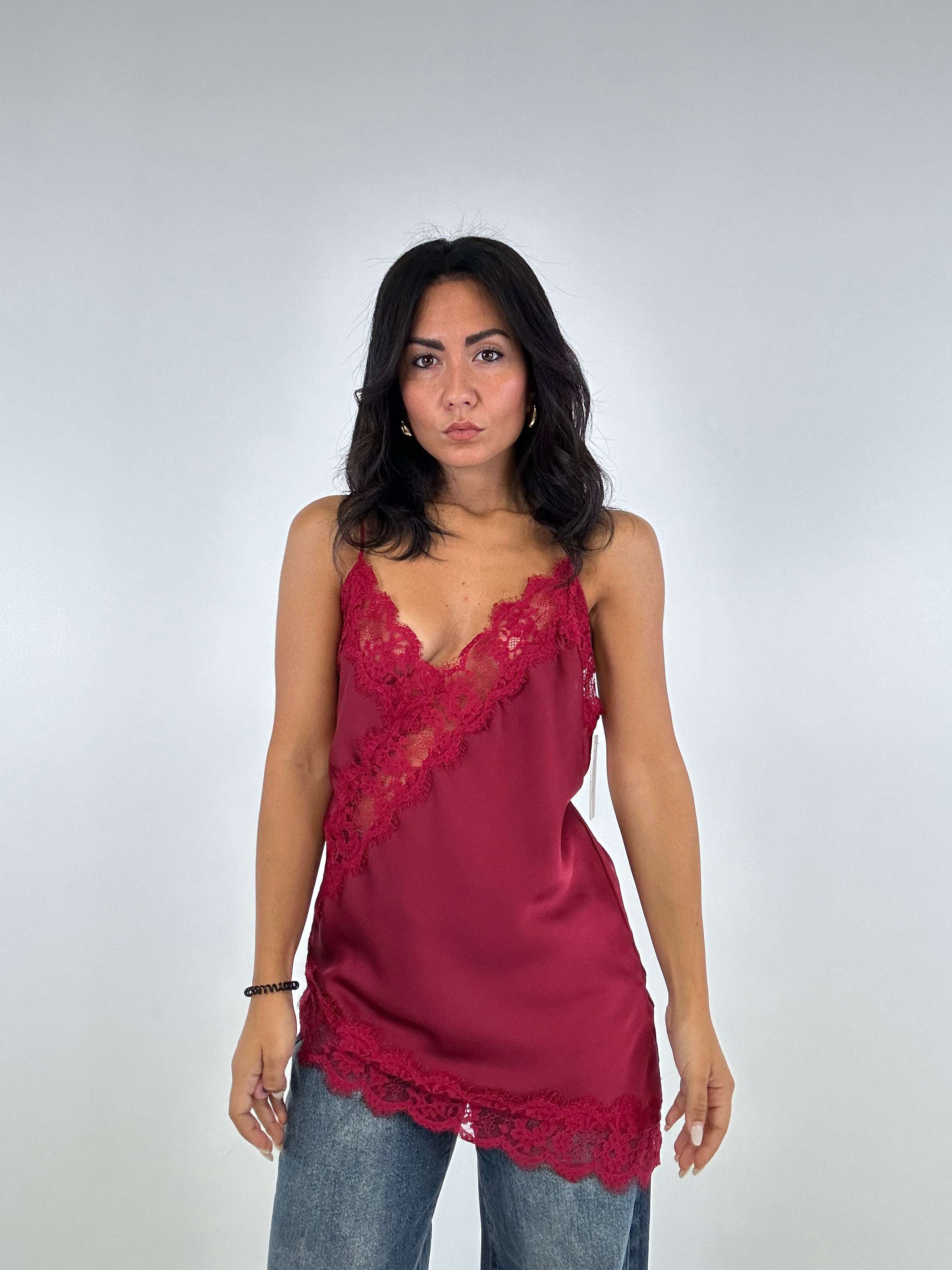 Top TRASVERSALE PIZZO - BORDEAUX