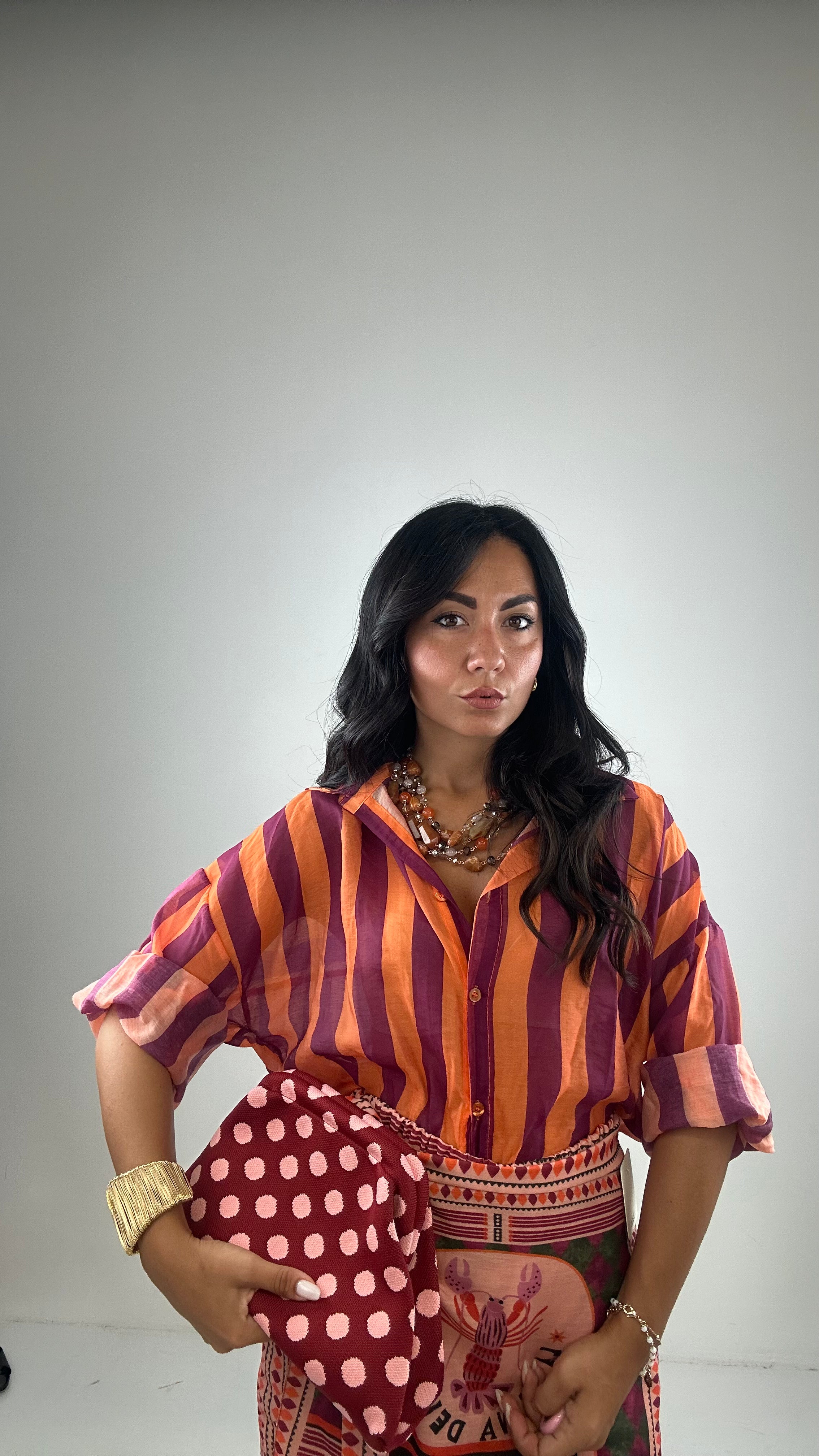 Camicia PAOLA - ARANCIO