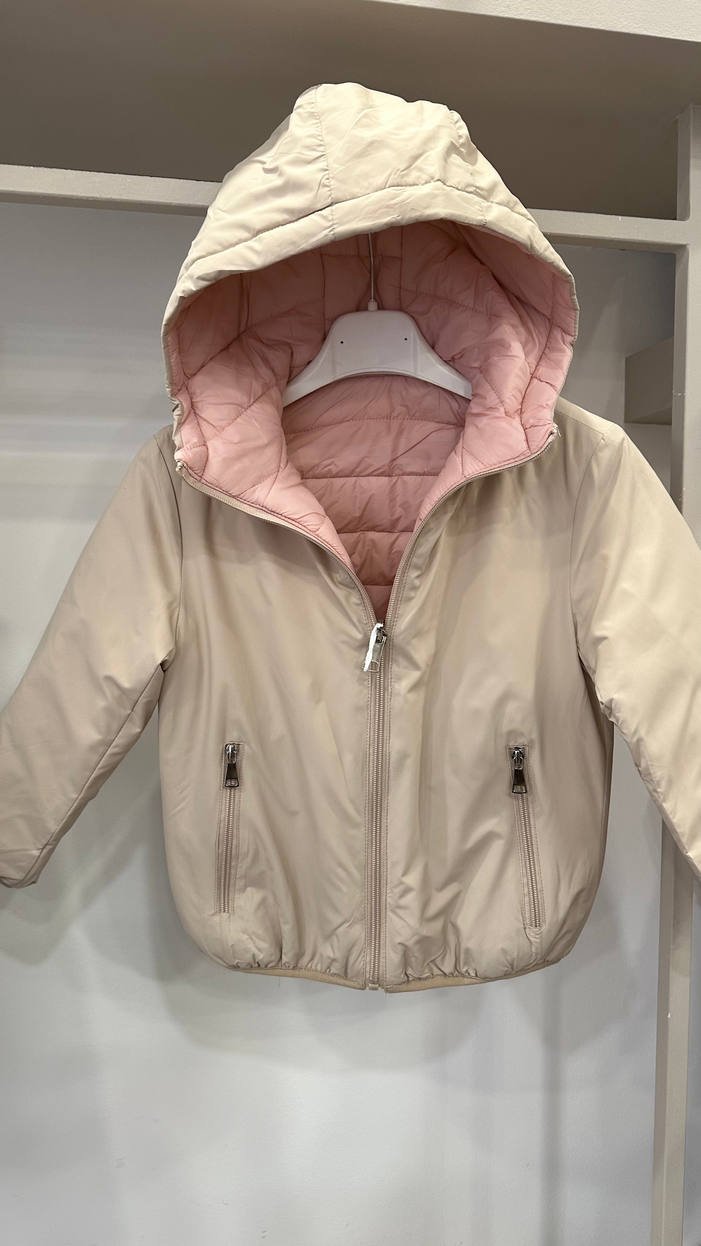 Giubbino REVERS 4-14A - BEIGE
