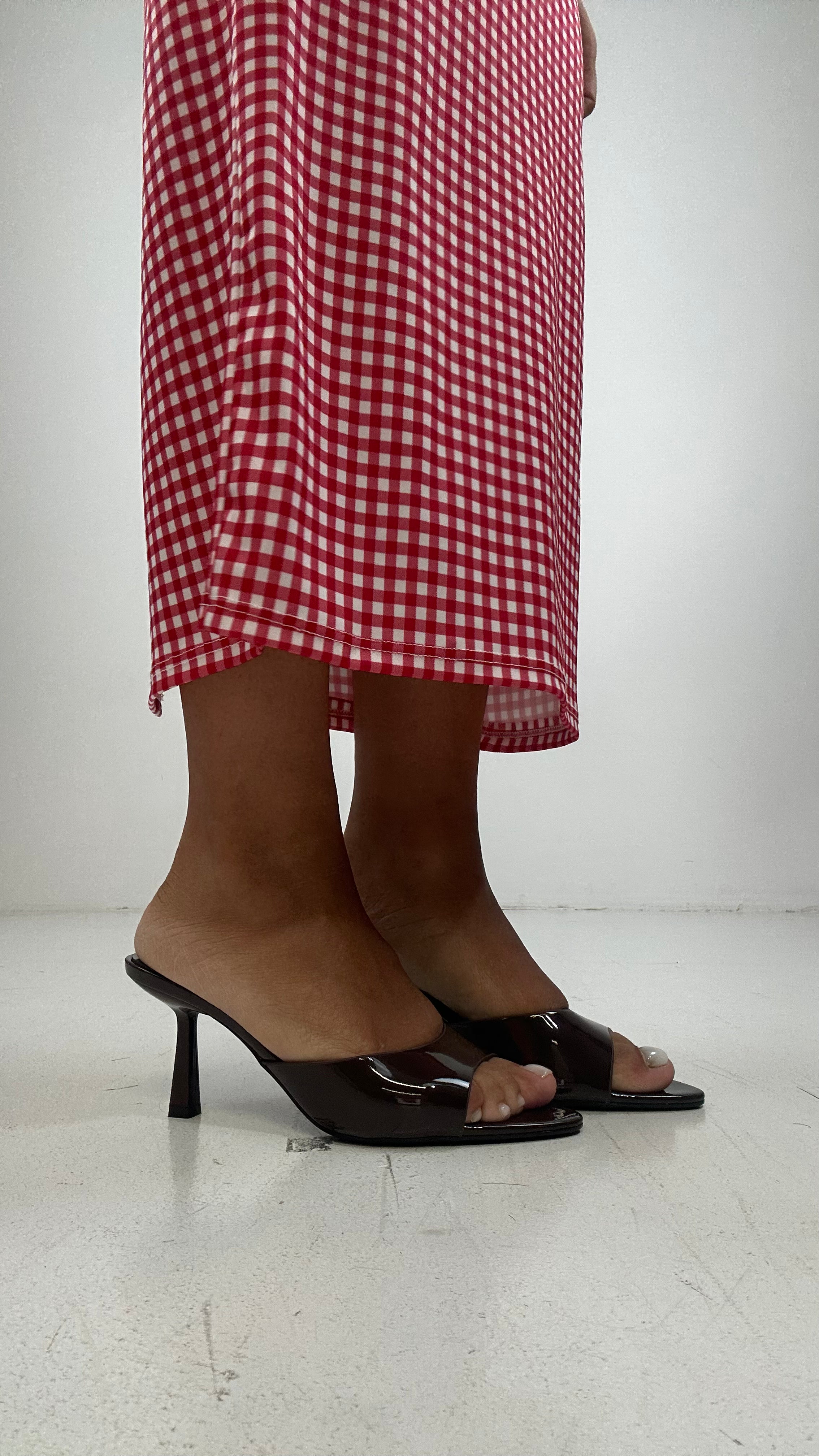 Sabot PUNTAS VERNICE - MARRONE