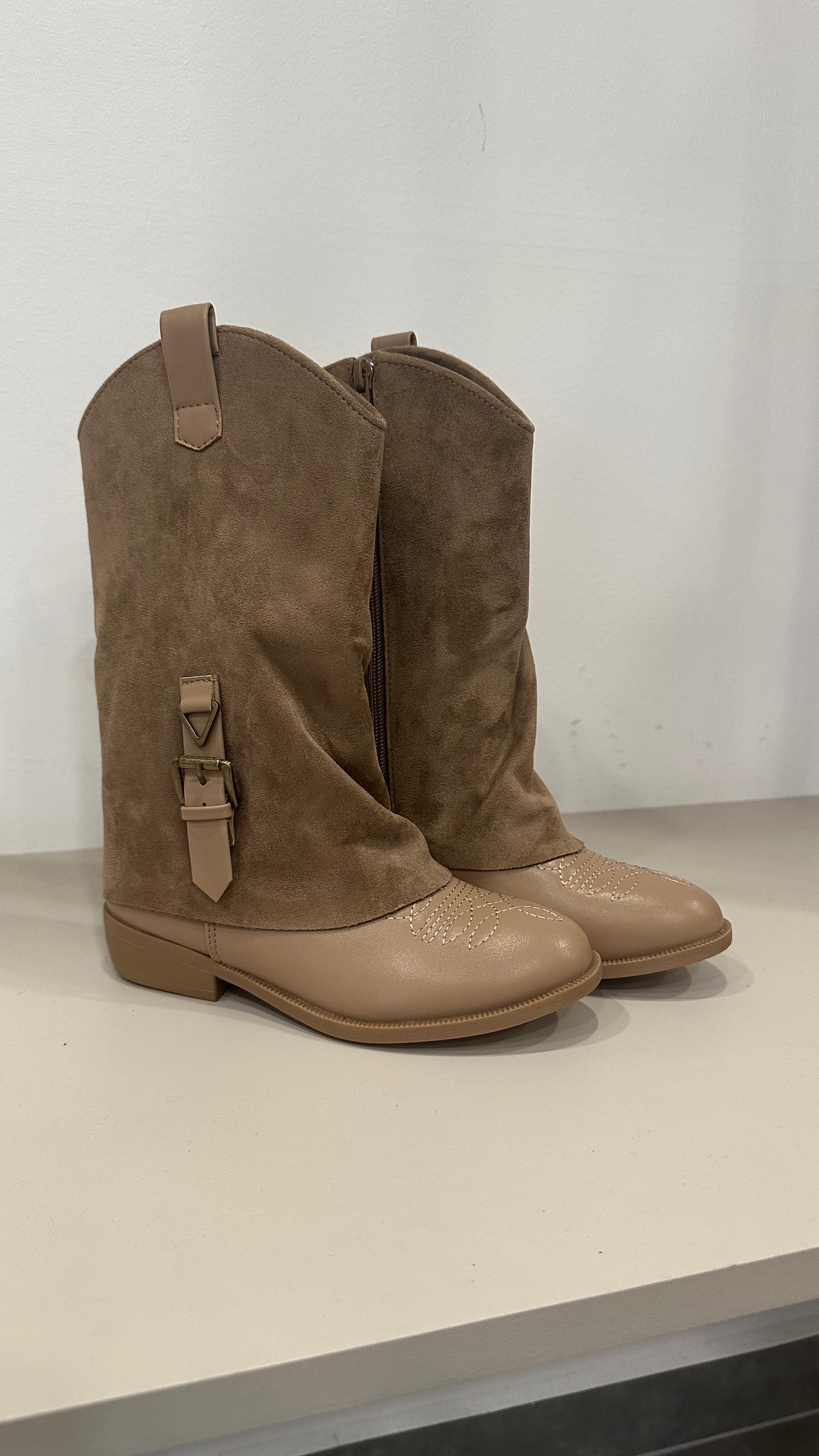 Stivaletto CON FIBBIA 25-36 - CAMMELLO