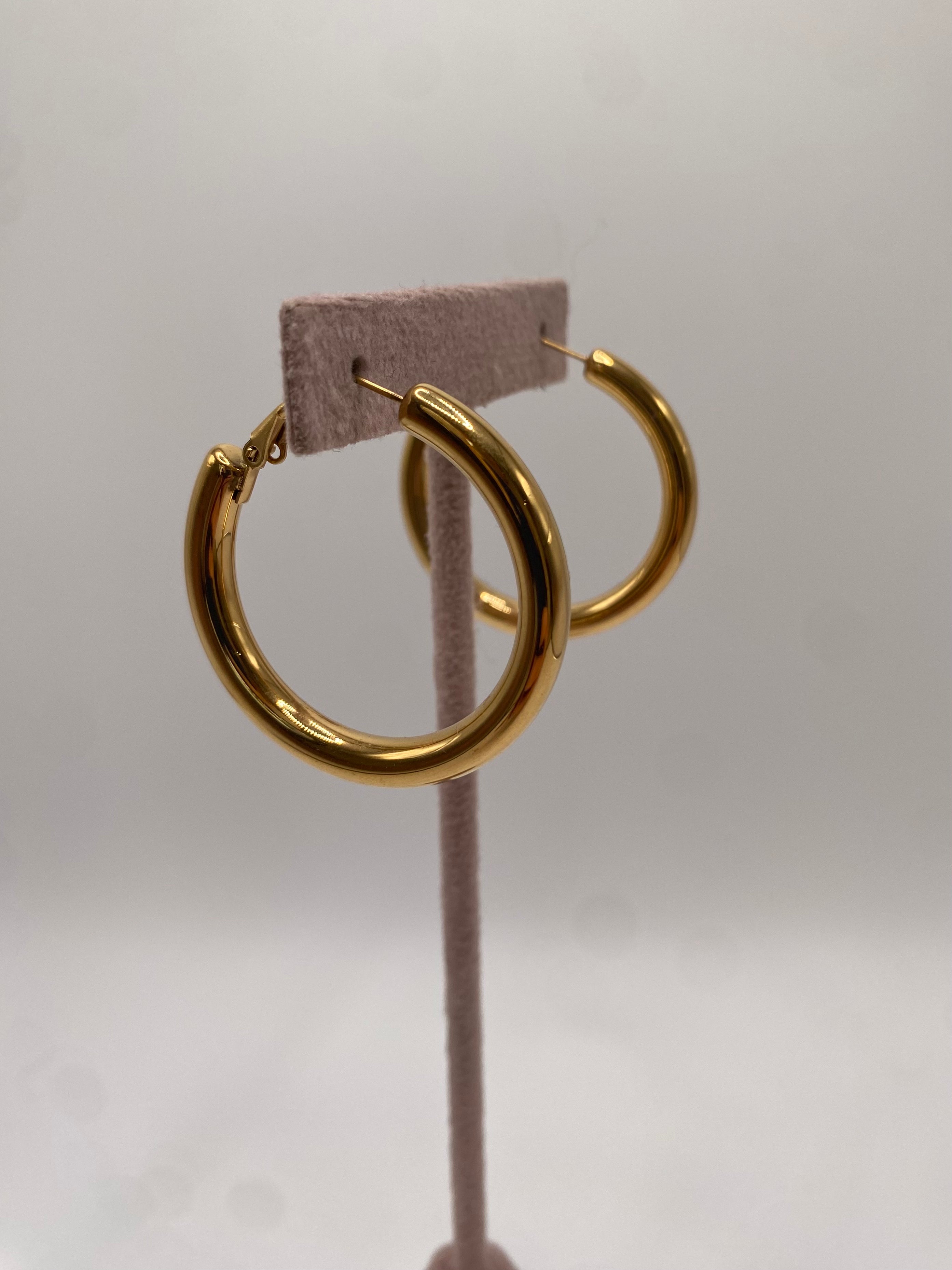 MIDI CIRCLE-Ohrring – GOLD