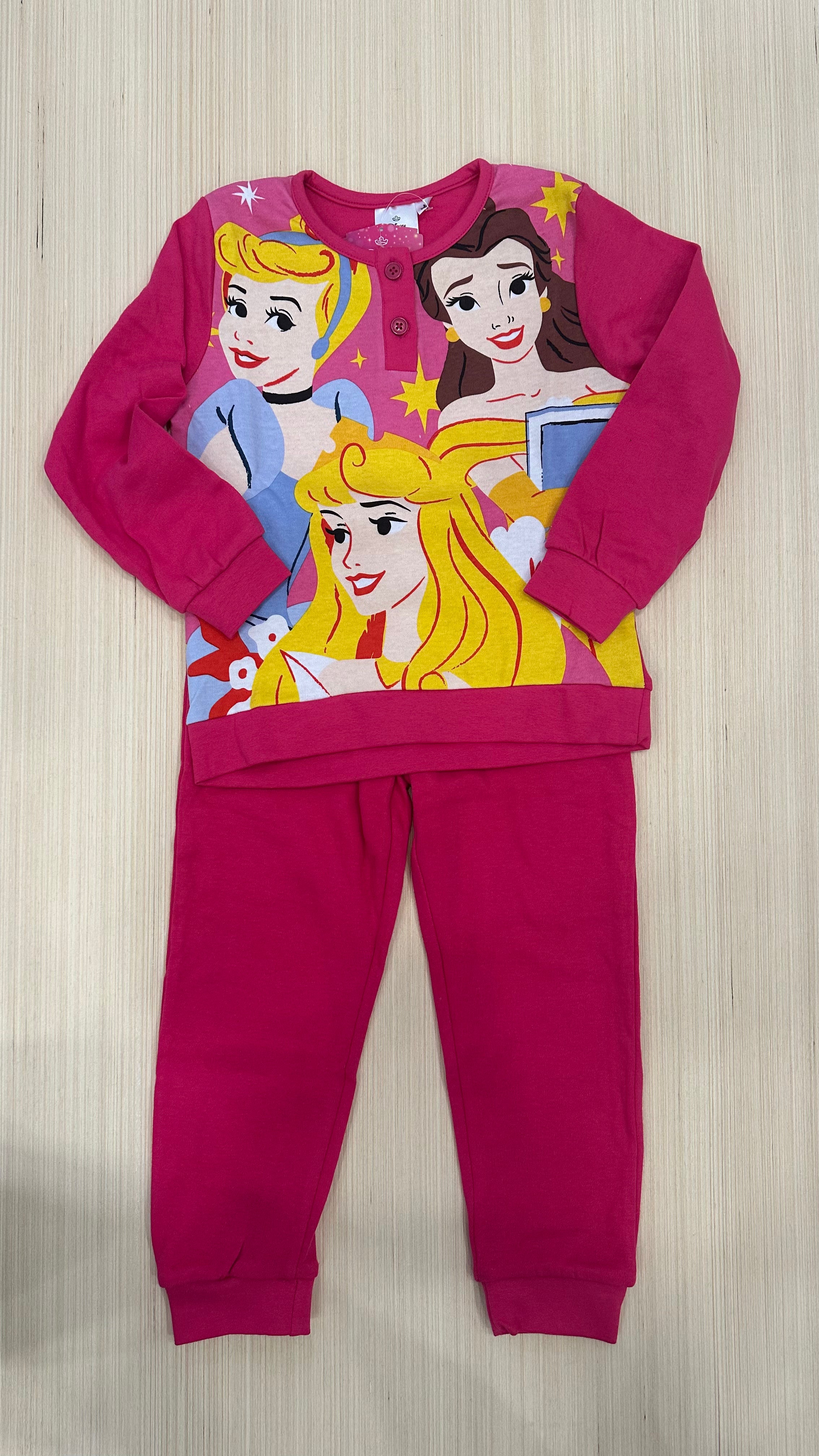 Pigiamino CALDO COTONE DISNEY 3-8A - FUCSIA