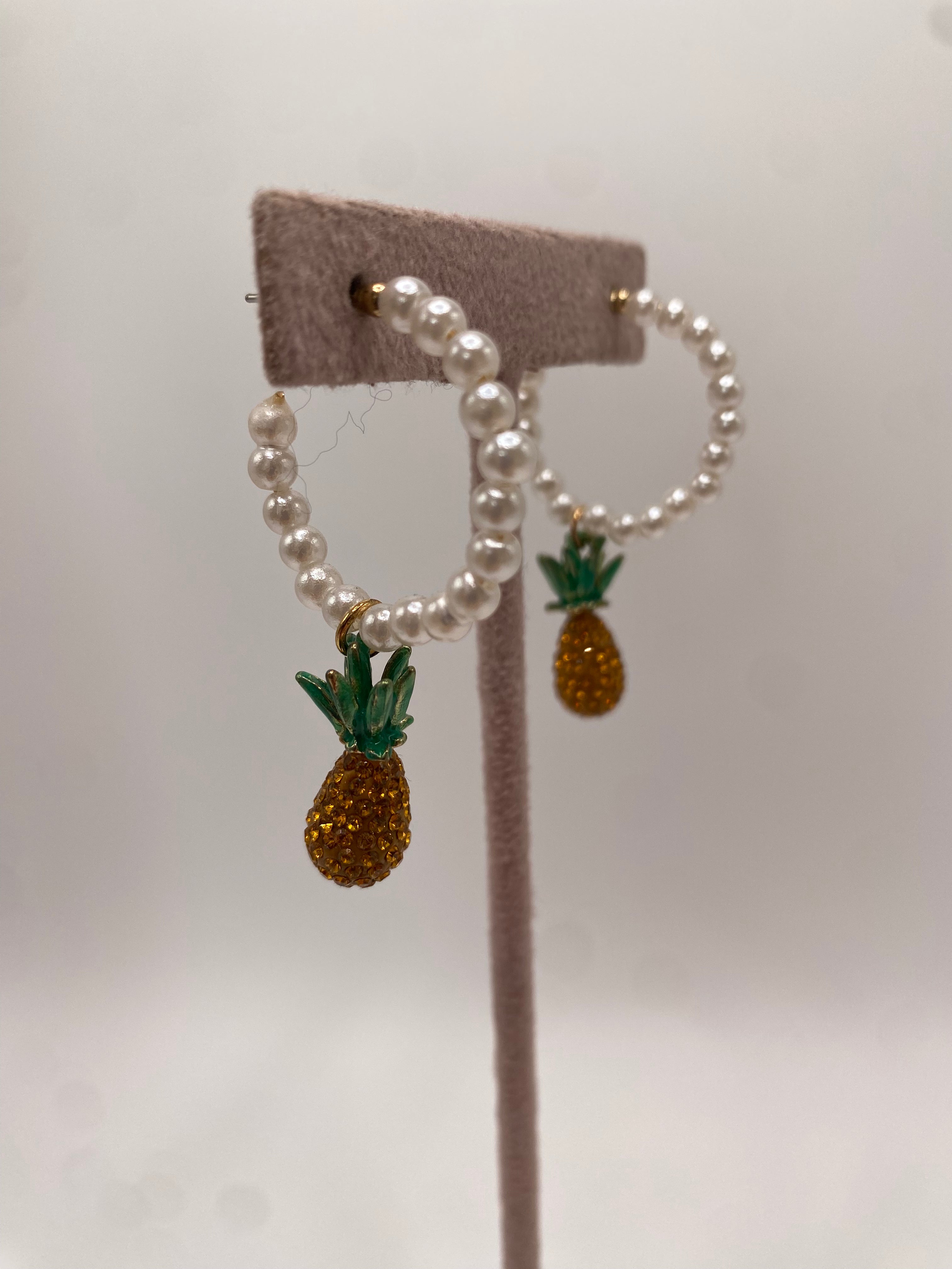 Semi cerchio ANANAS - BIANCO