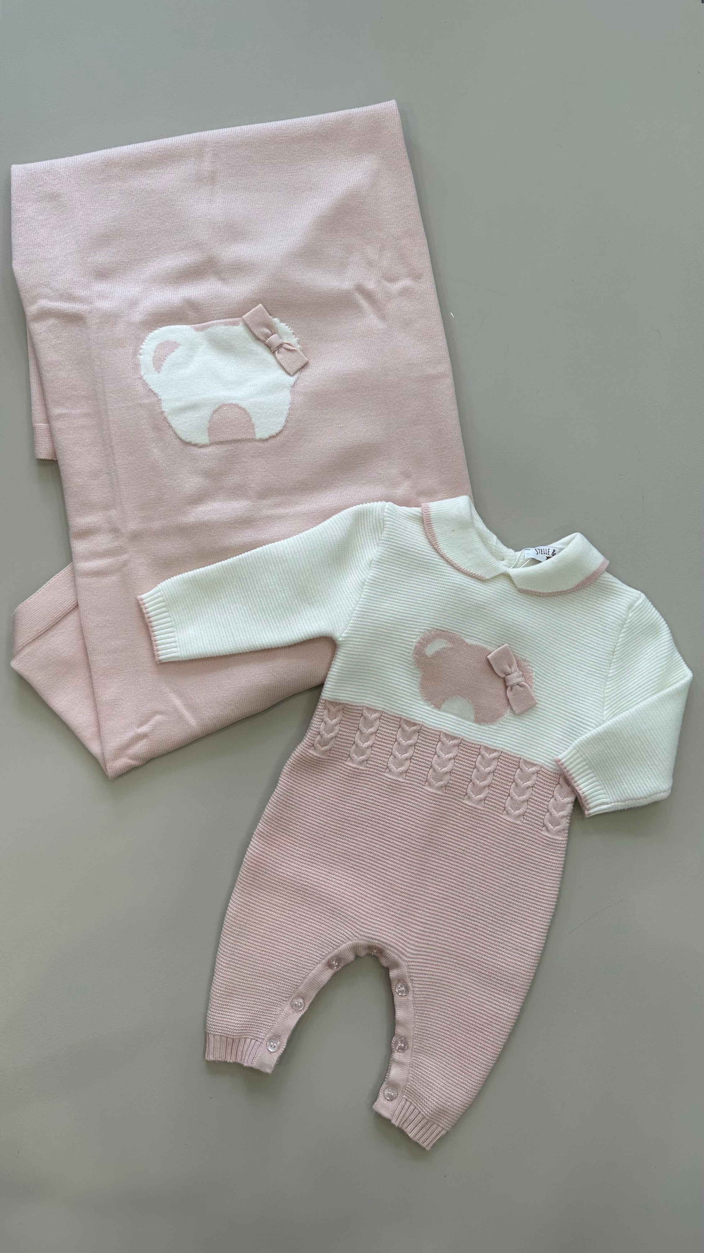 Set STELLA E PUPI 1-3M - ROSA CIPRIA
