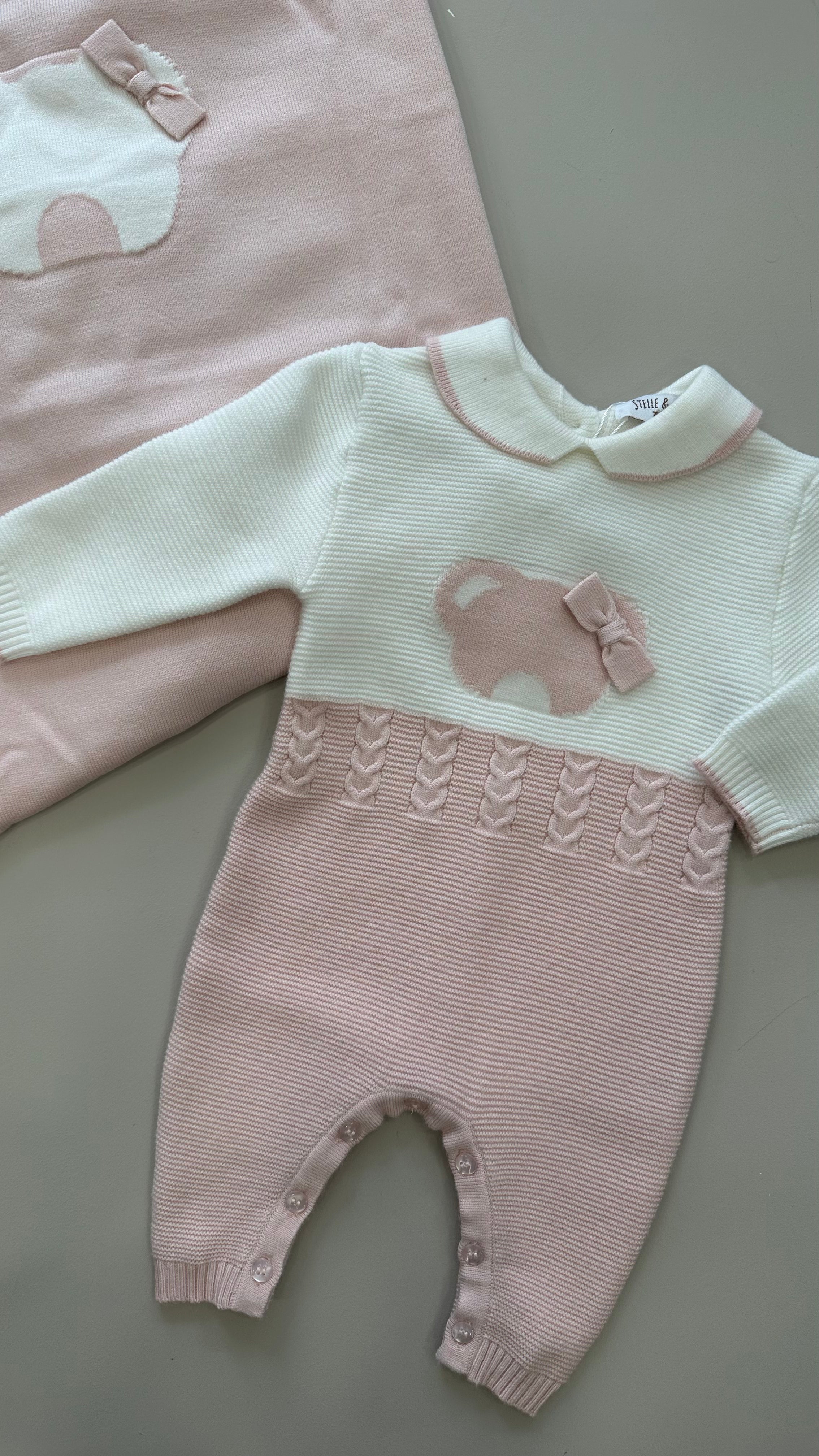 Set STELLA E PUPI 1-3M - ROSA CIPRIA