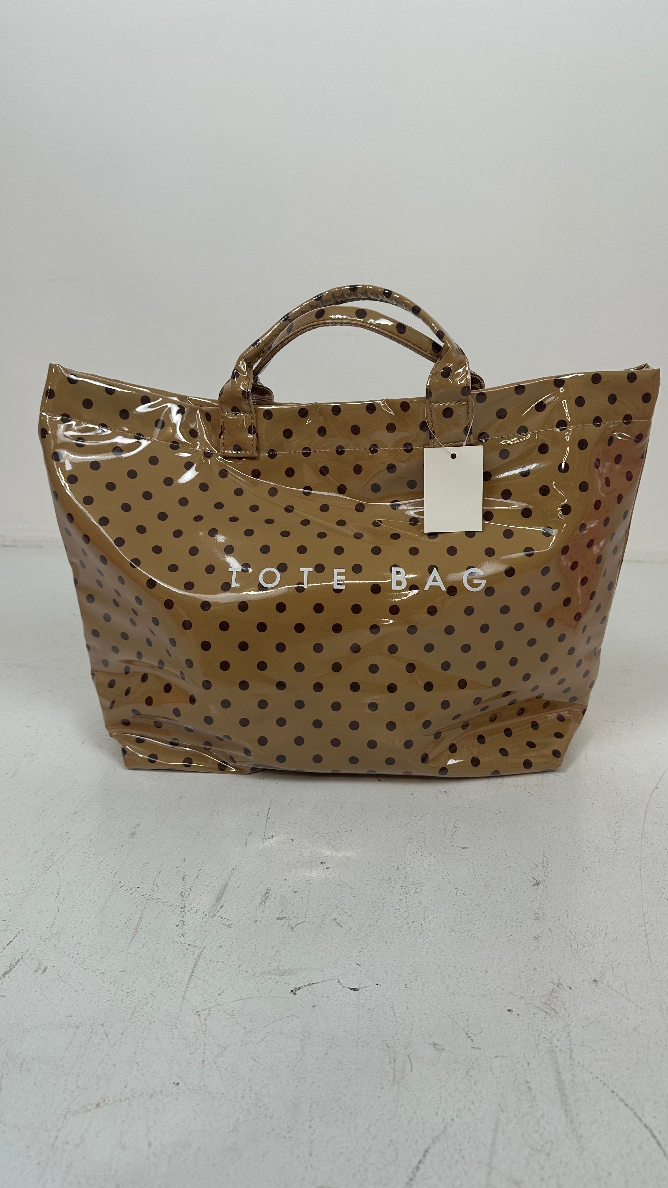 borsa TOTE LUCIDA - VERDE