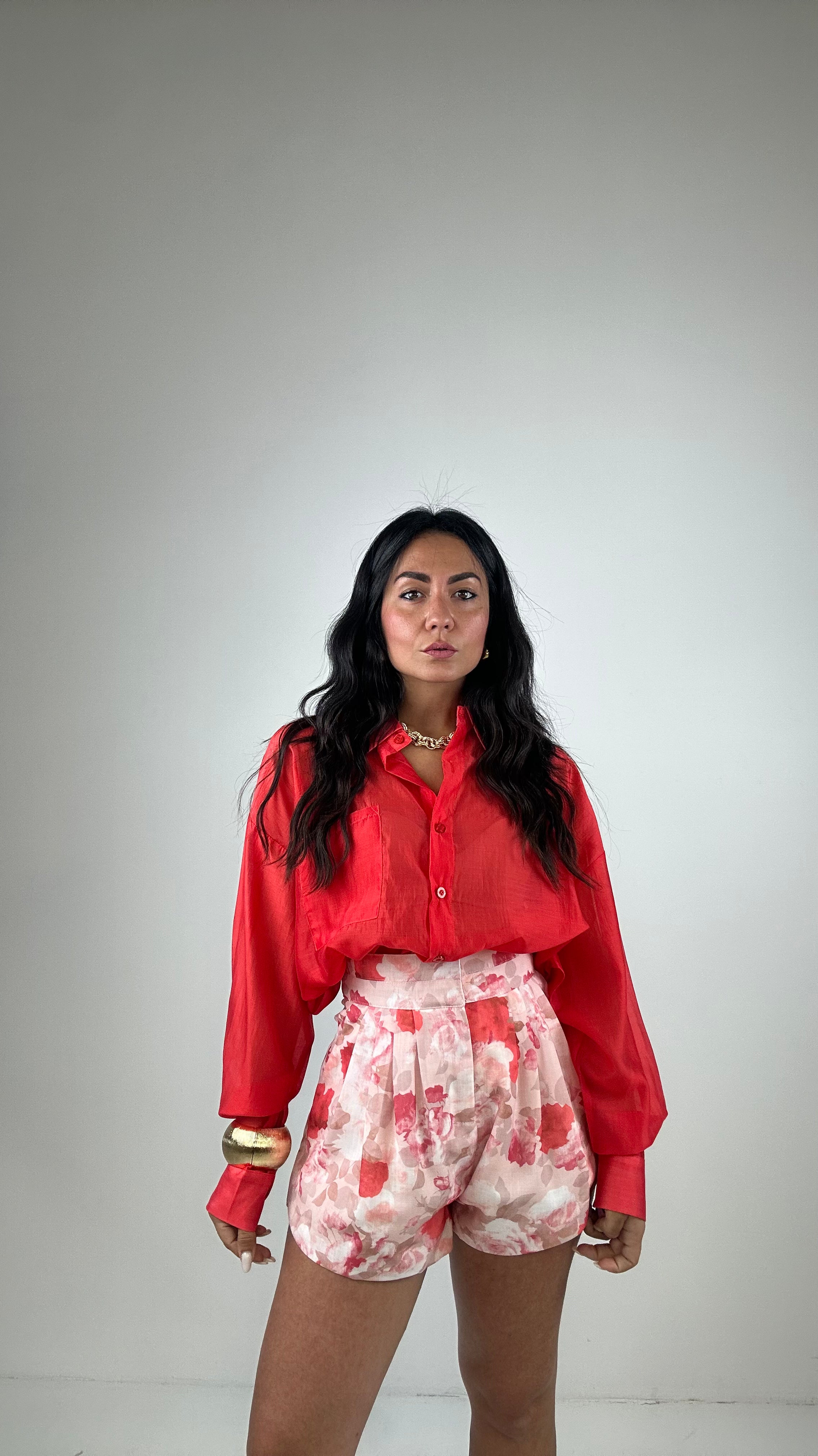 Shorts ROSE - ROSSO