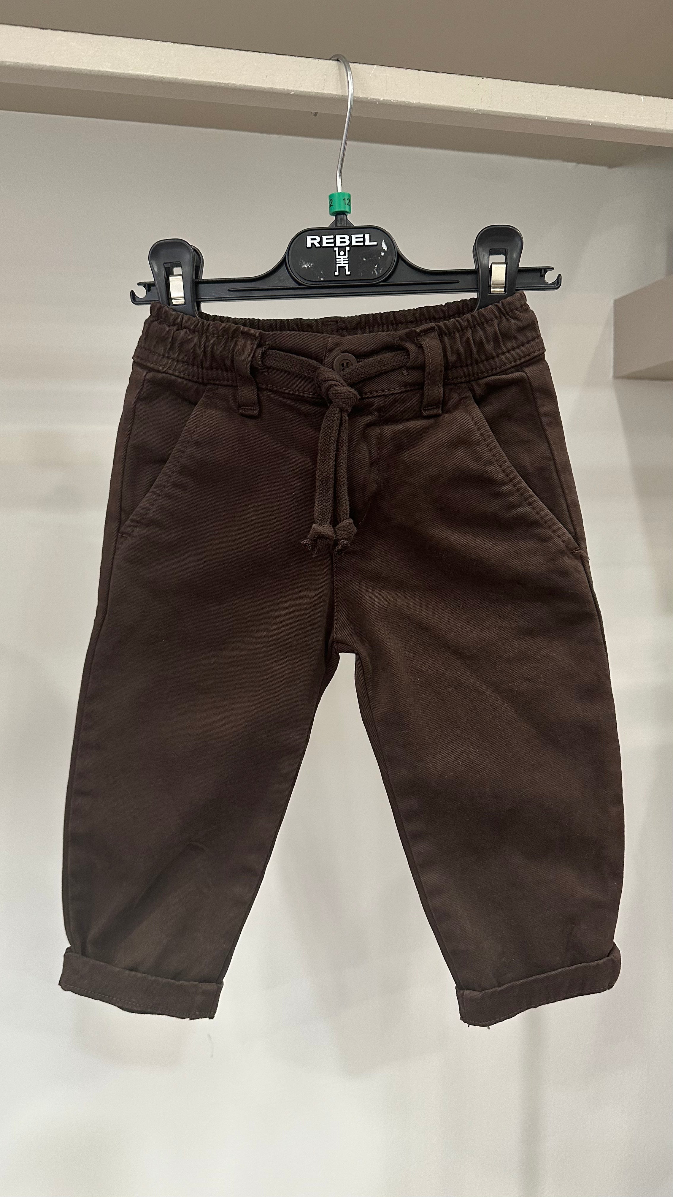 Jeans RIBEL NODO 4-7A - MARRONE