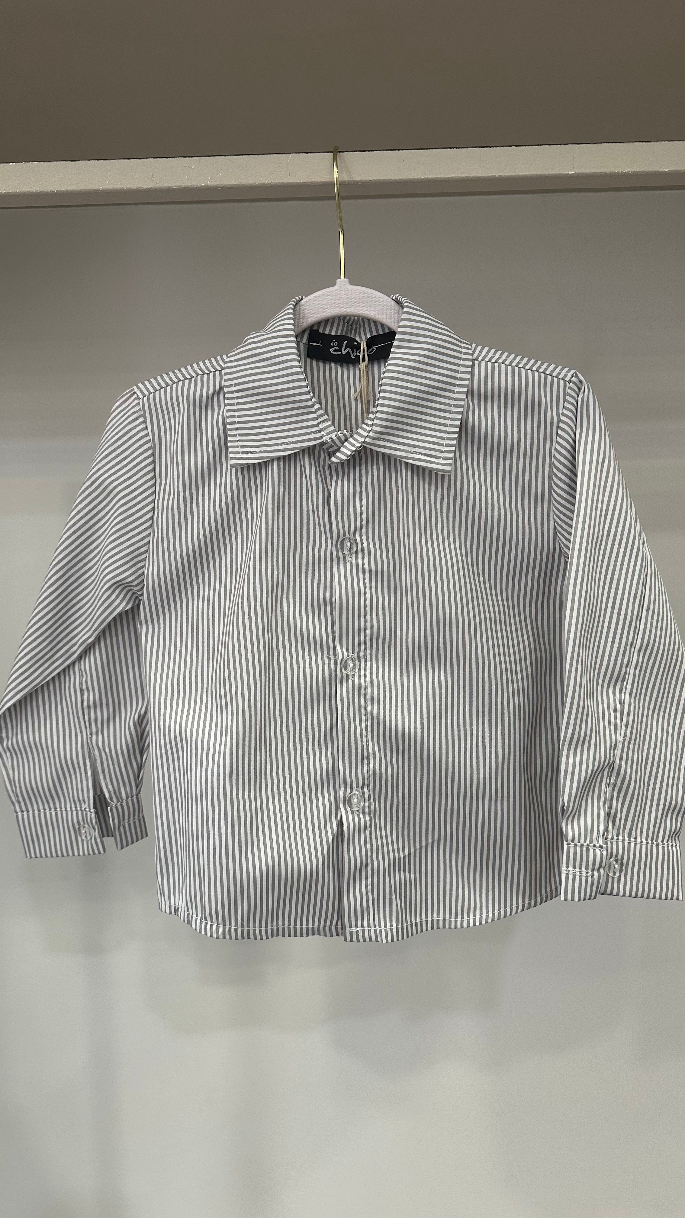 Camicia FANTASIA 12-36M - GRIGIO