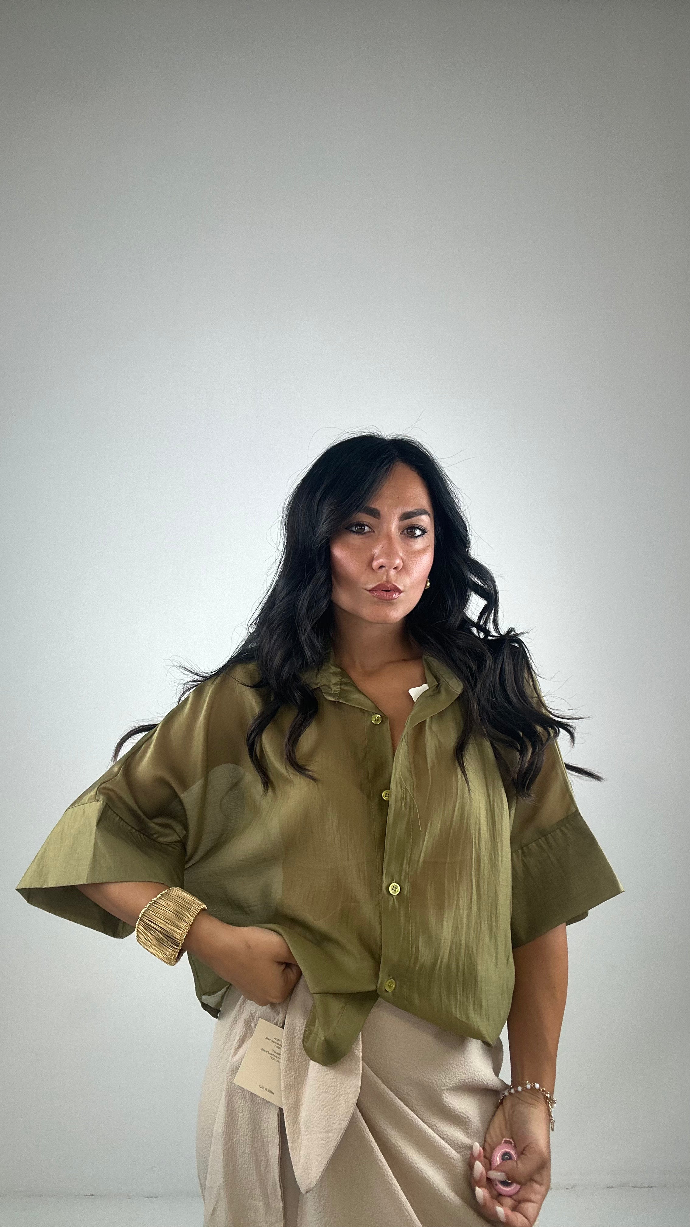 Camicia LORY - VERDE MILITARE