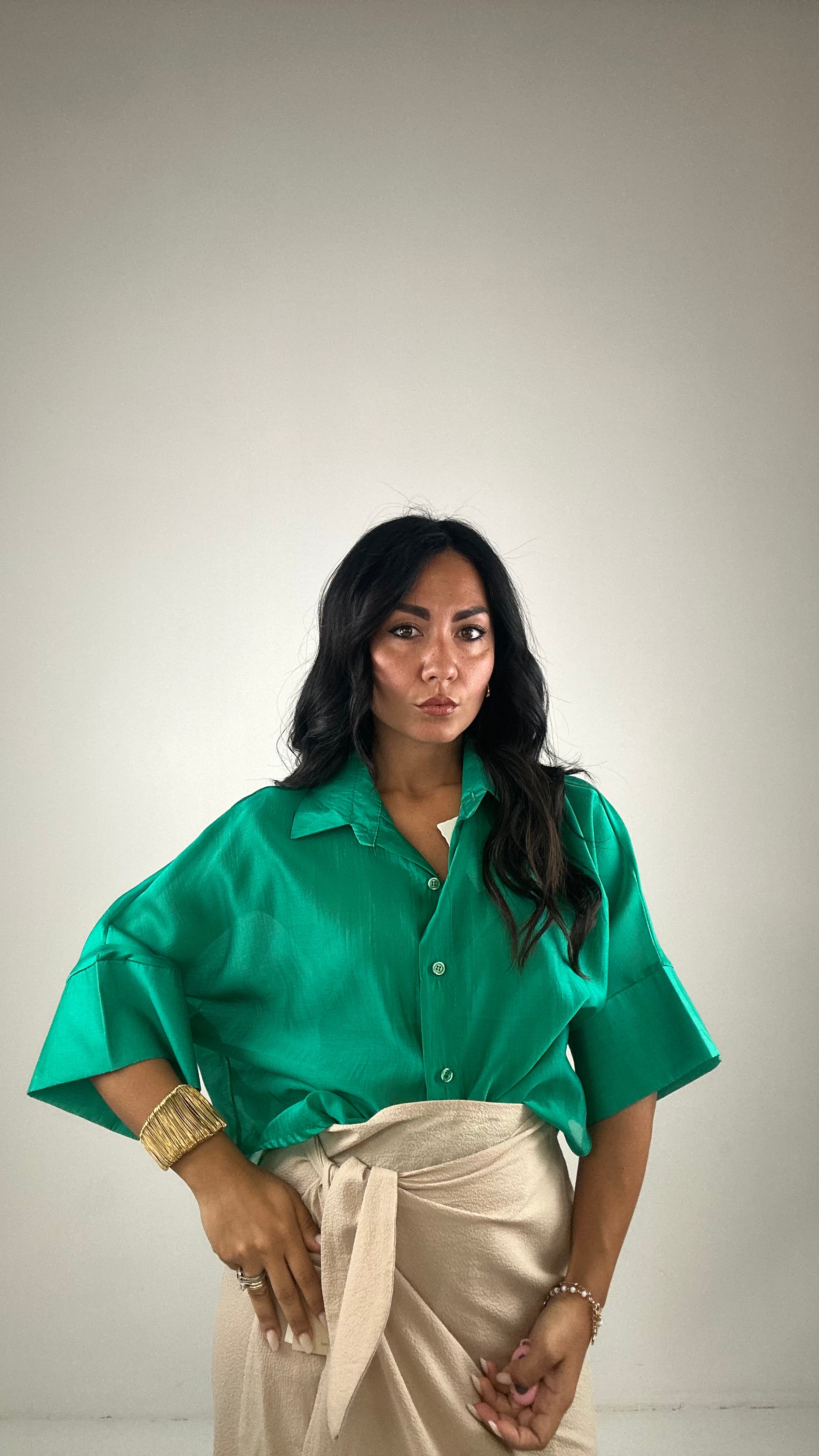 Camicia LORY - VERDE