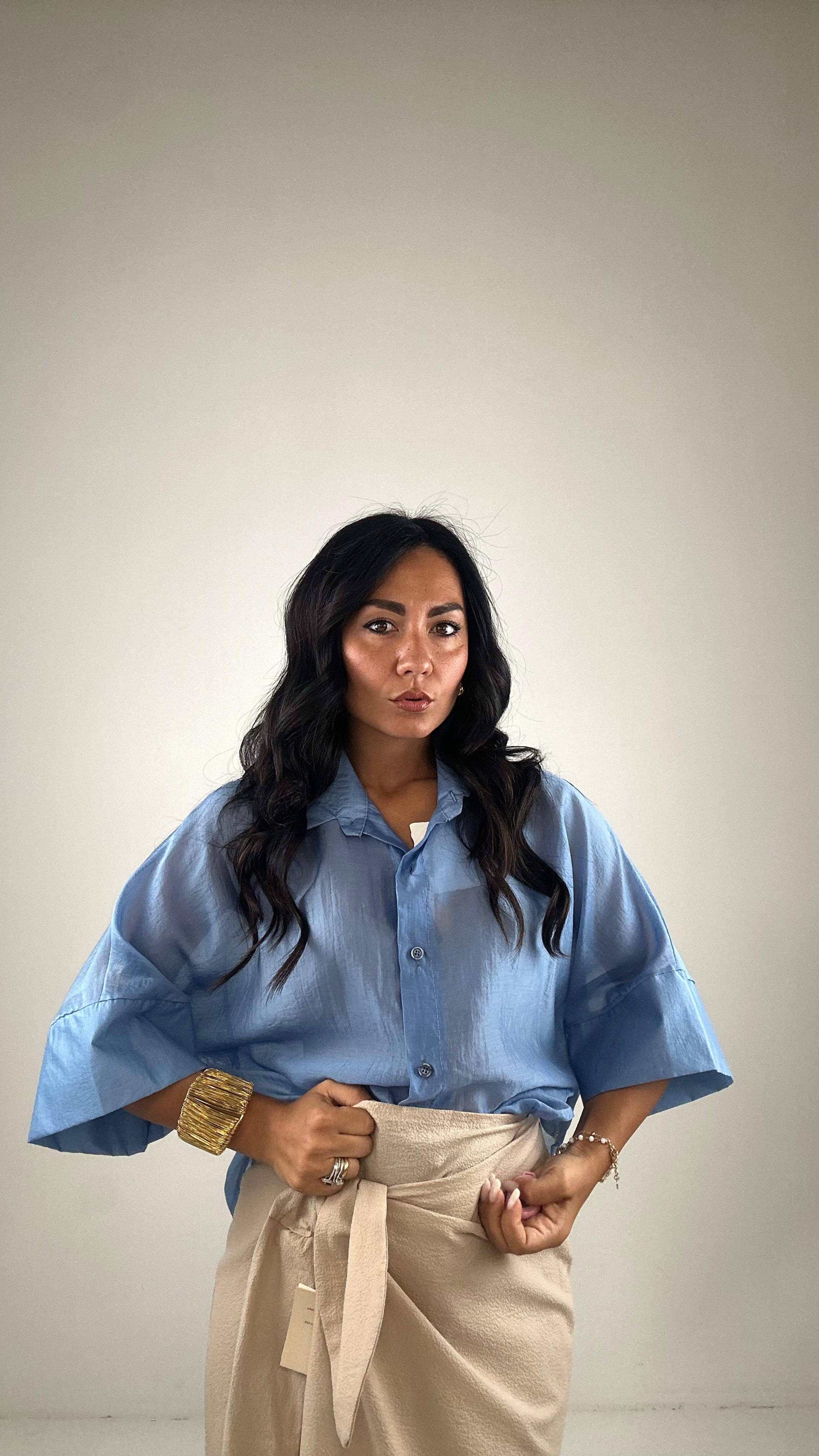 Camicia LORY - AZZURRO