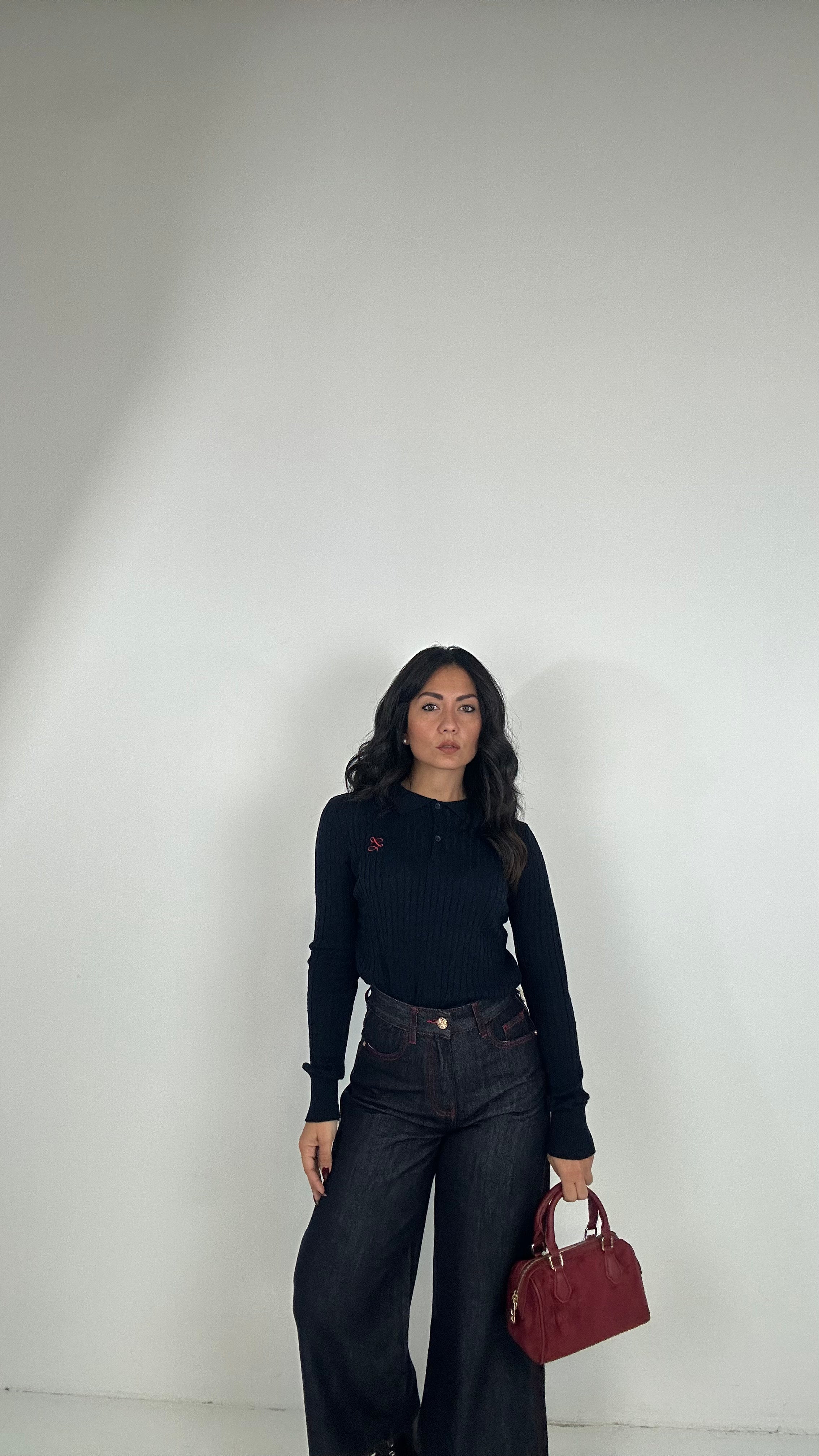 Jeans IMPUNTURE ROSSE - JEANS