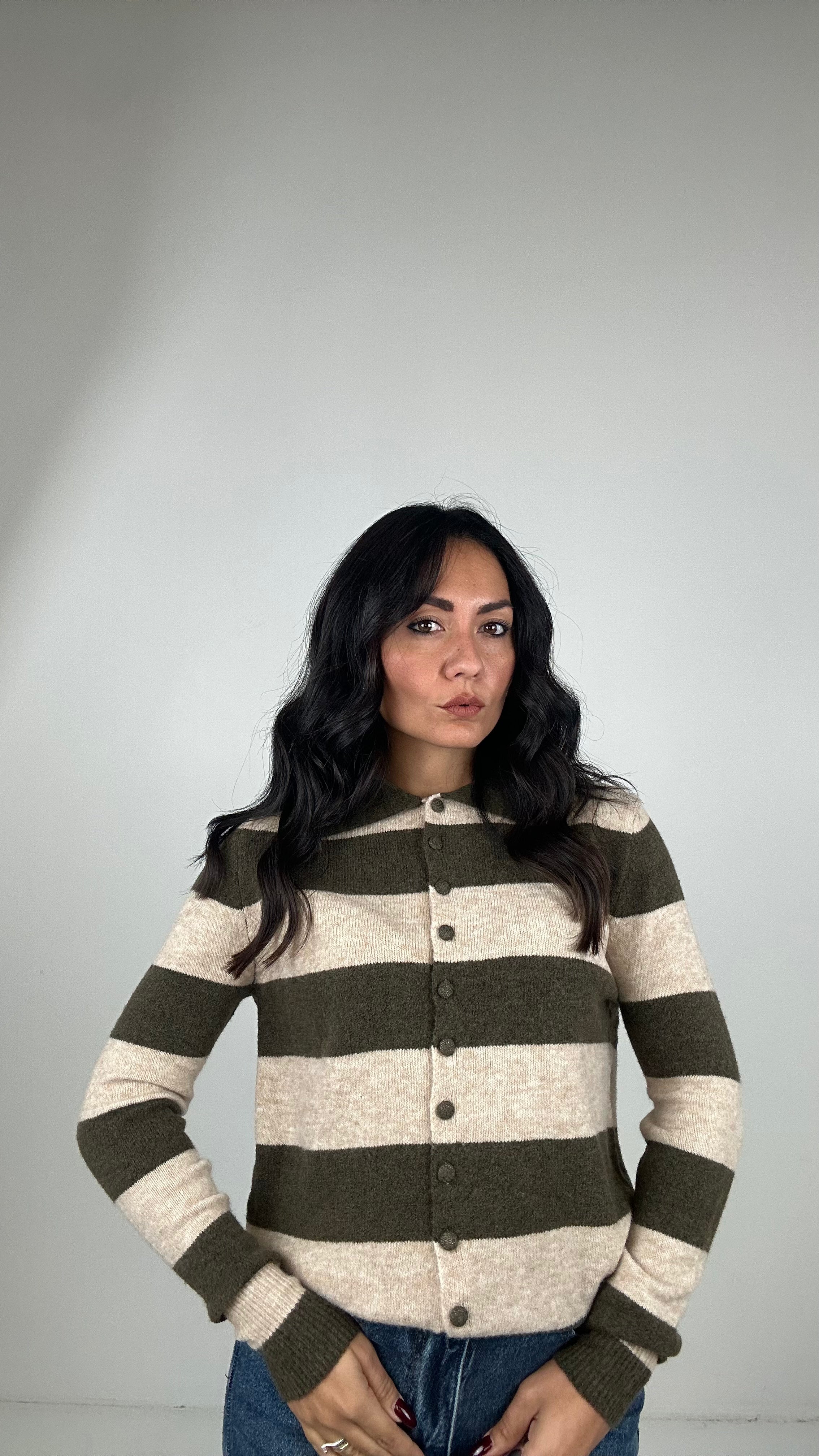 Polo CARDIGAN - VERDE