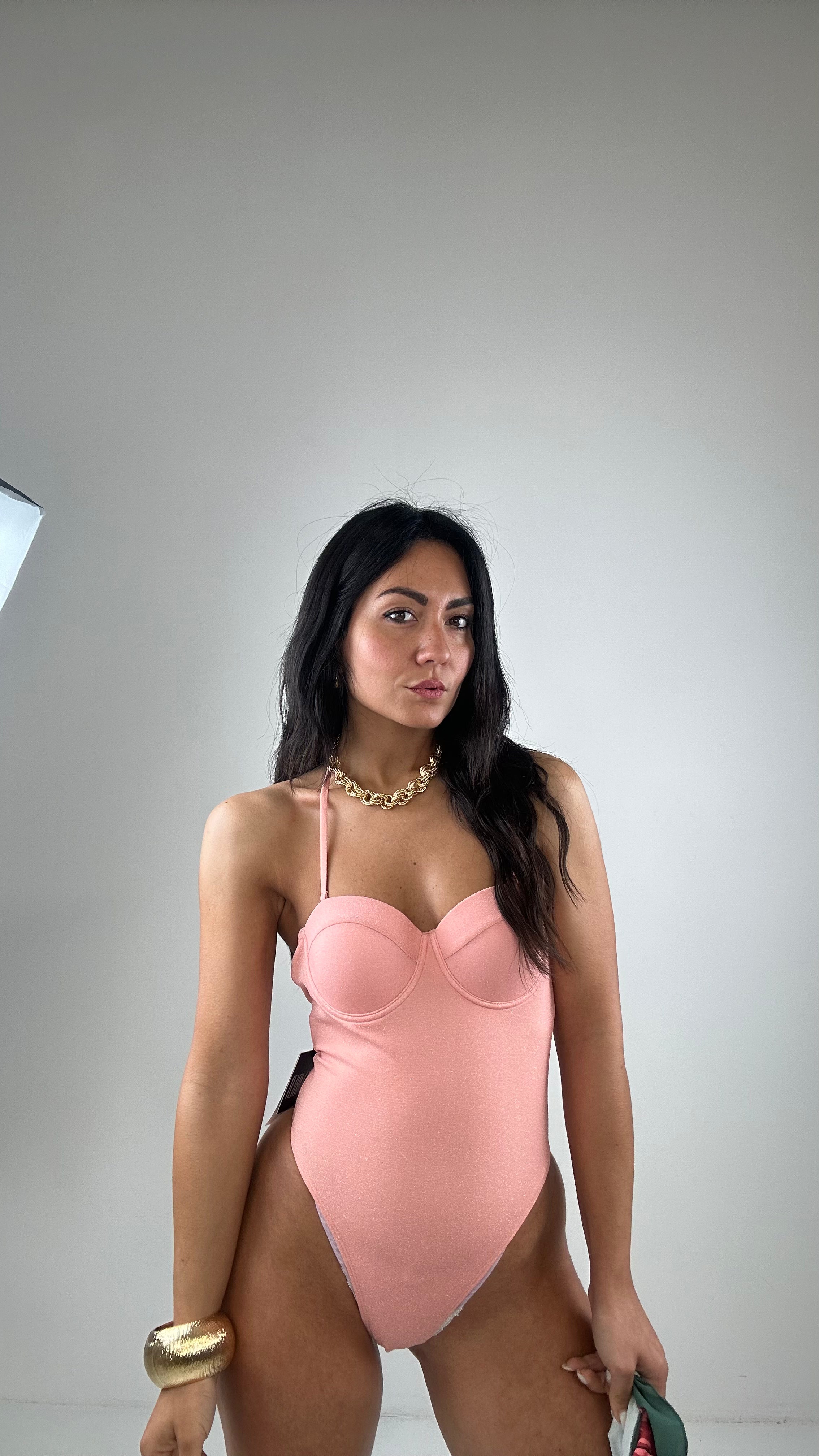 Monikini LUREX - ROSA