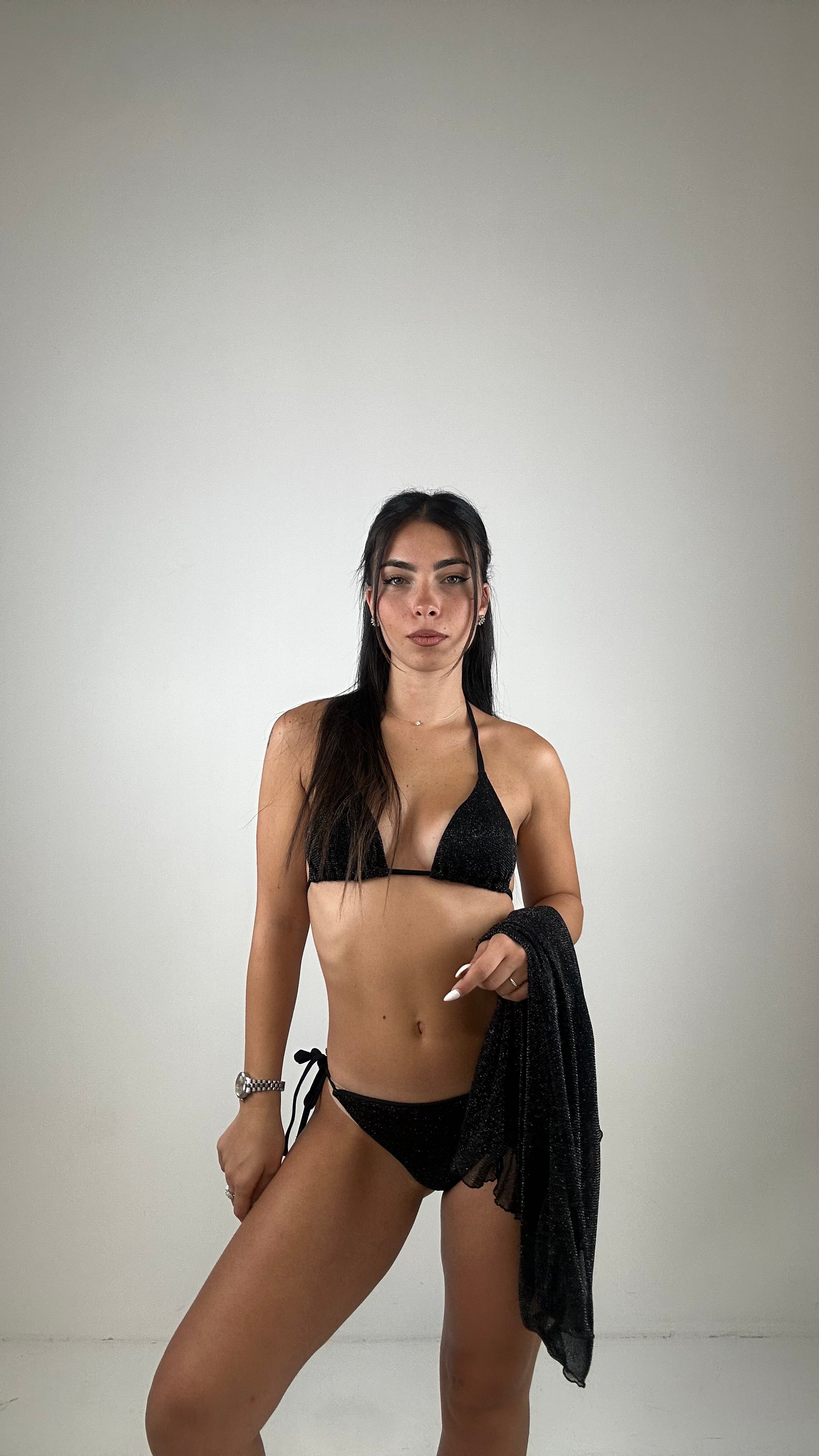 Bikini CON ABITINO - NERO