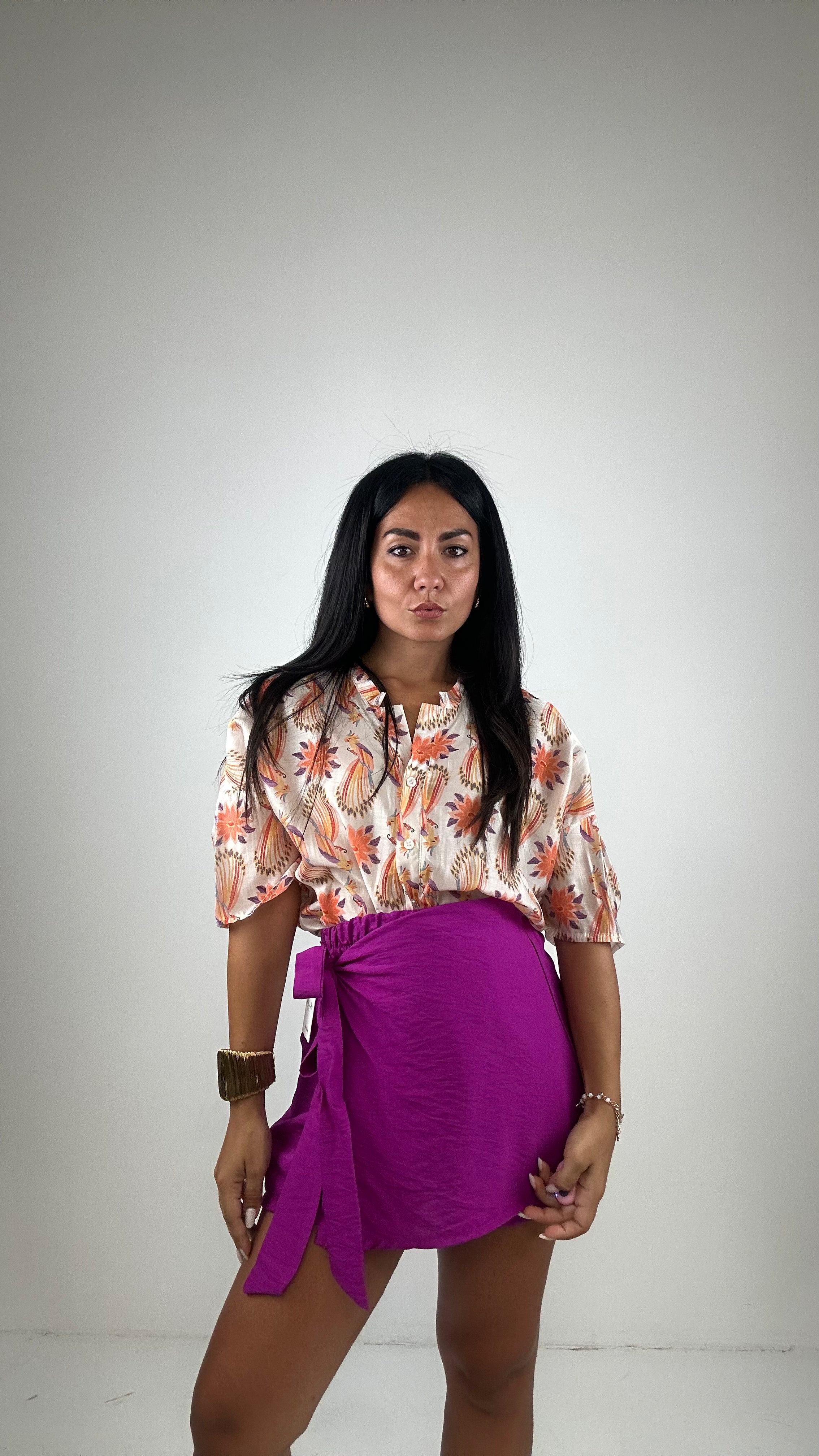 Pantagonna BASIC PAREO - MAGENTA