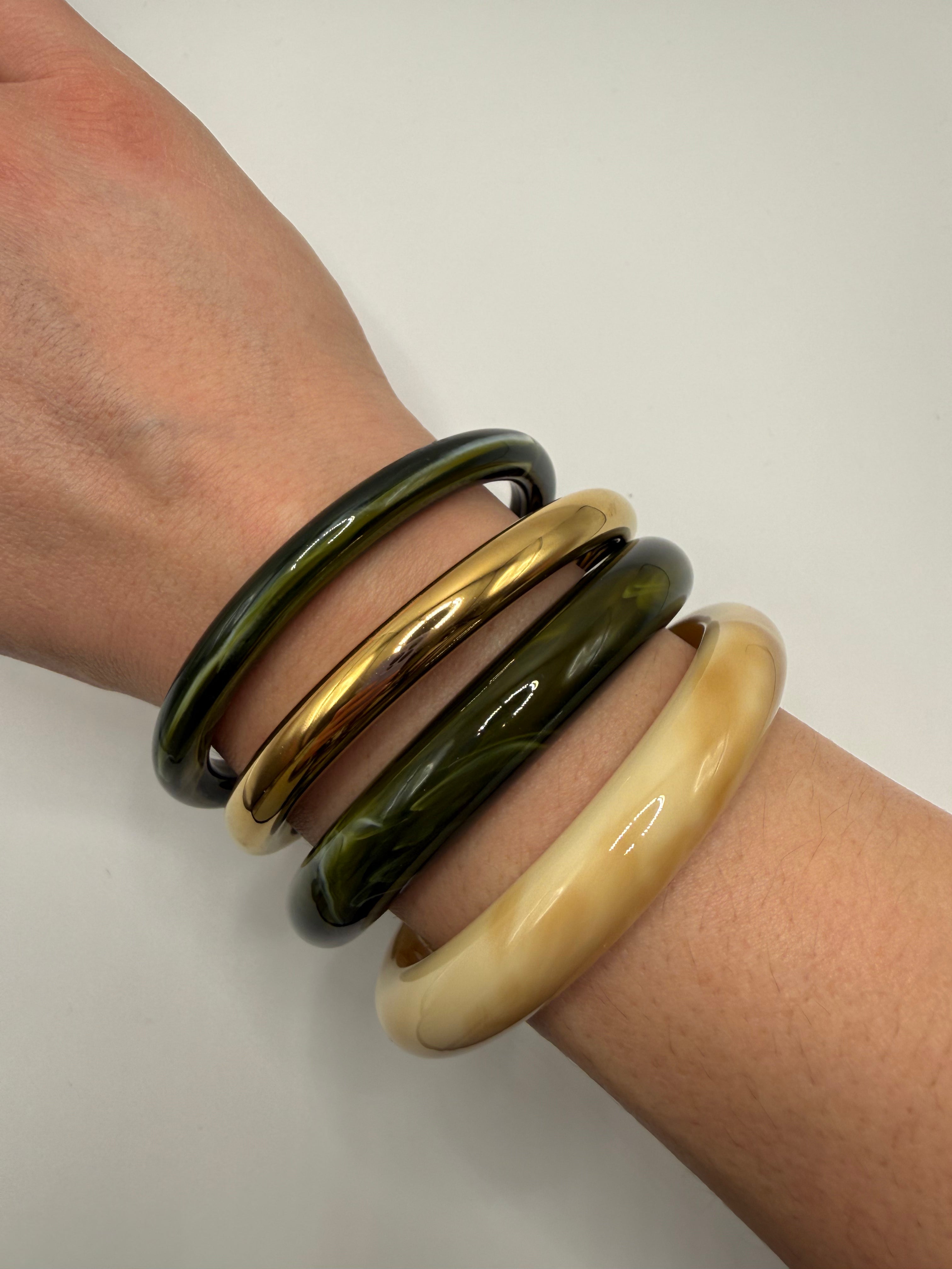 Set BRACCIALI COLOR - VERDE MILITARE
