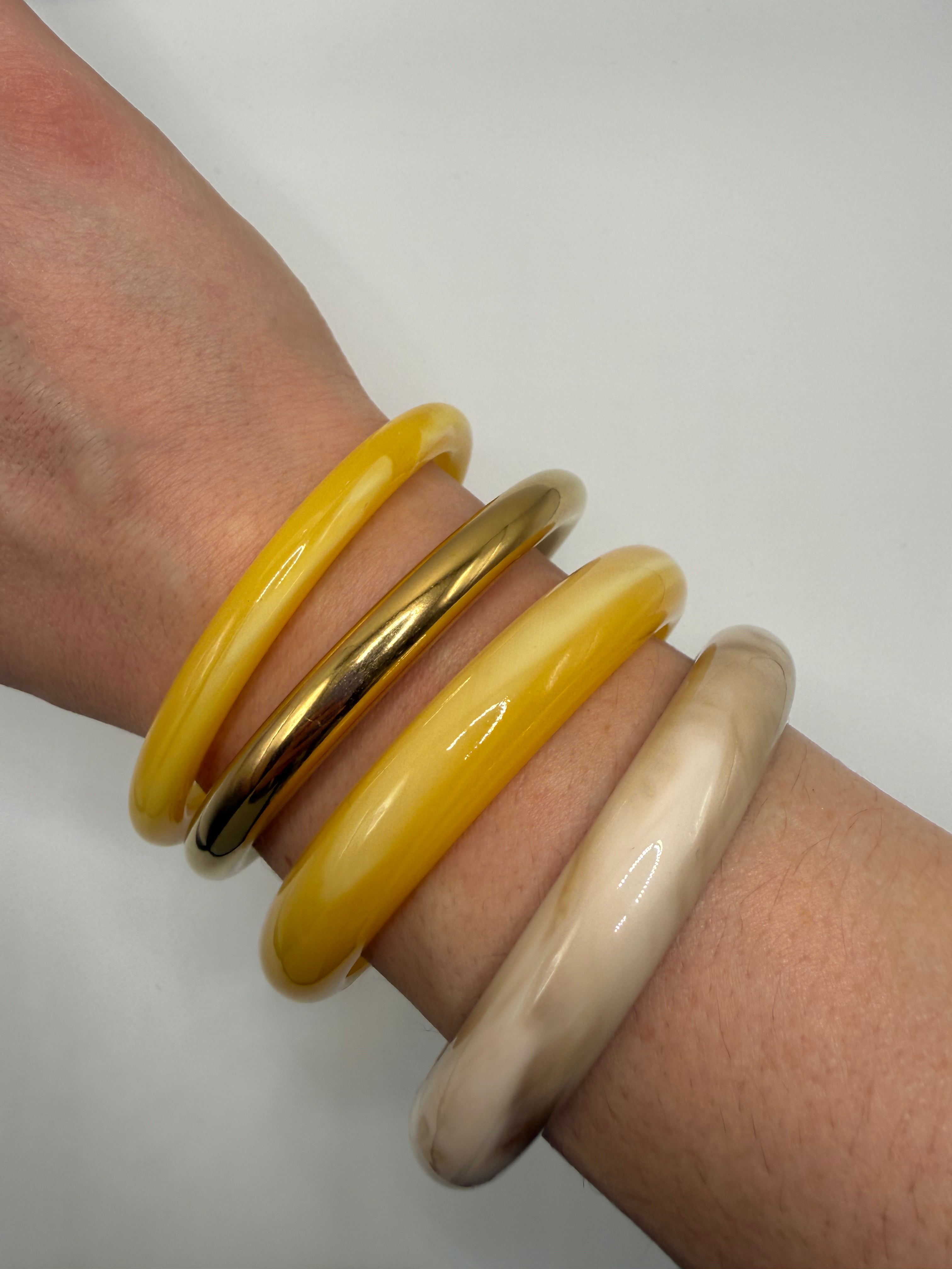 Set BRACCIALI COLOR - GIALLO