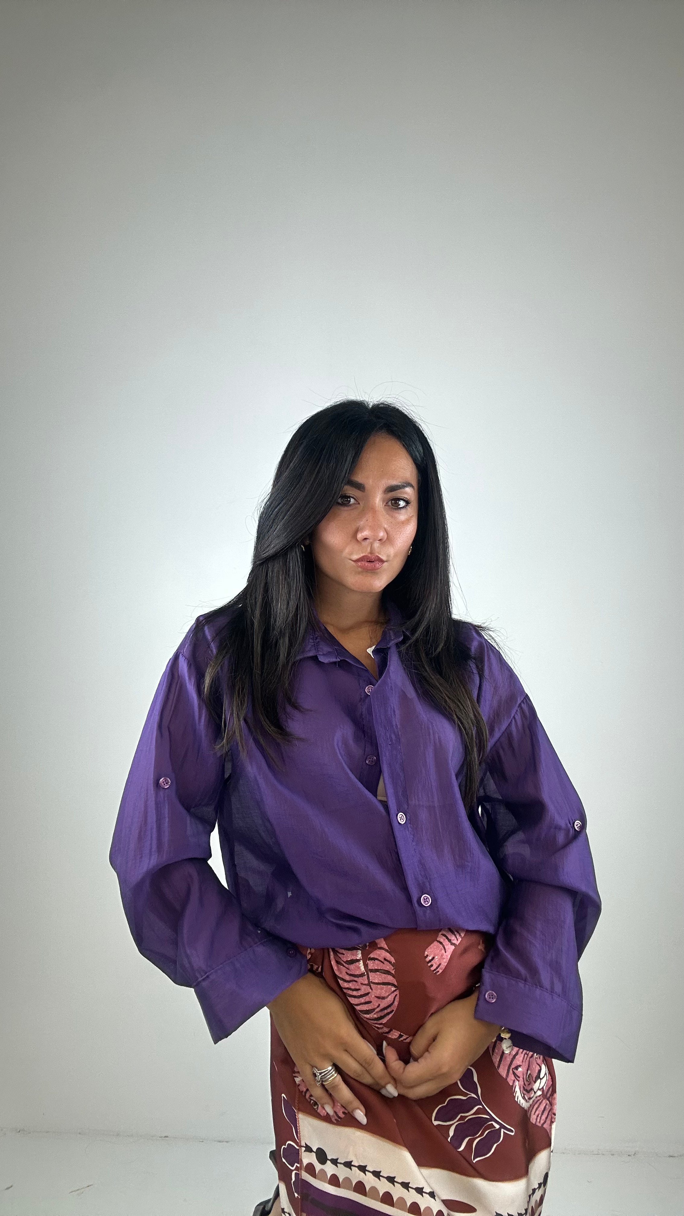 Camicia LEGGEREZZA - VIOLA