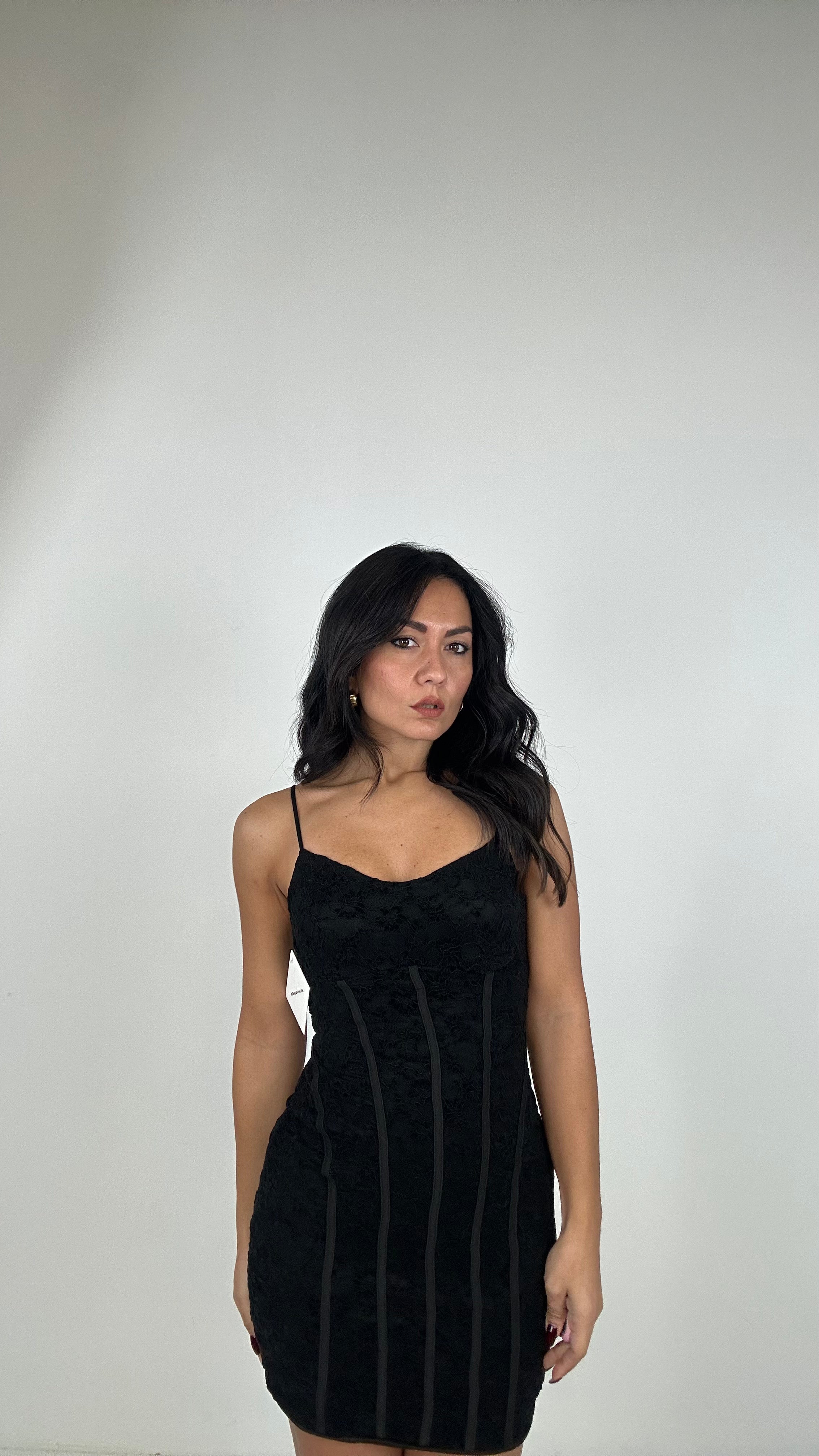 Abitino PIZZO CORSETTO - NERO