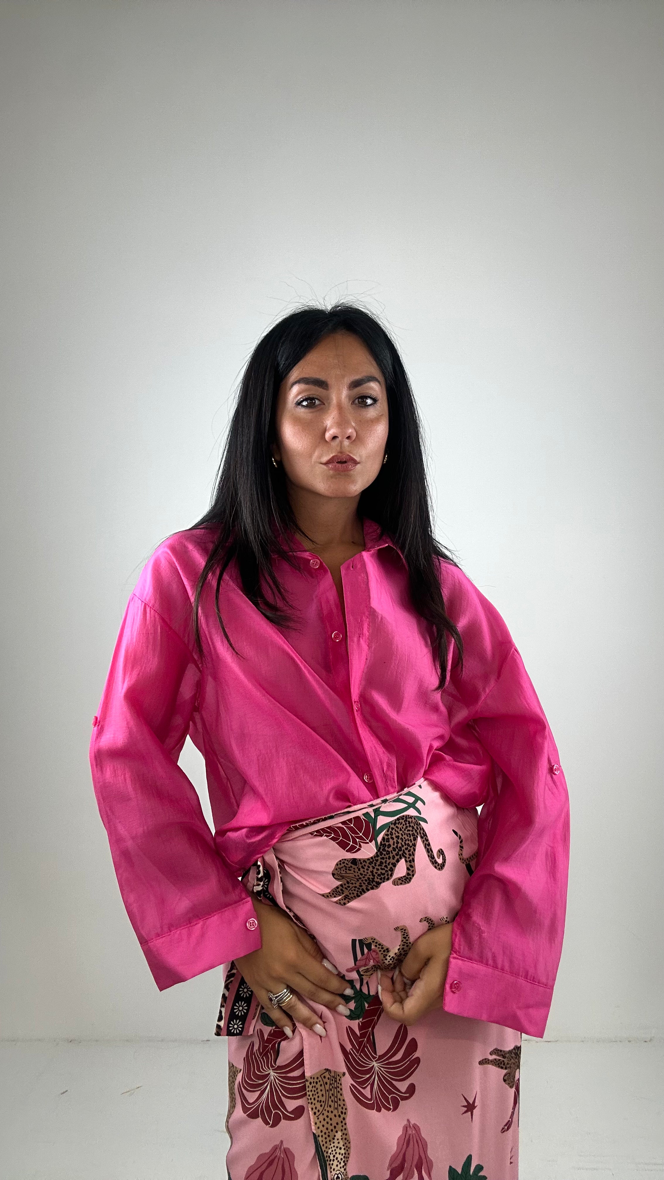 Camicia LEGGEREZZA - FUCSIA