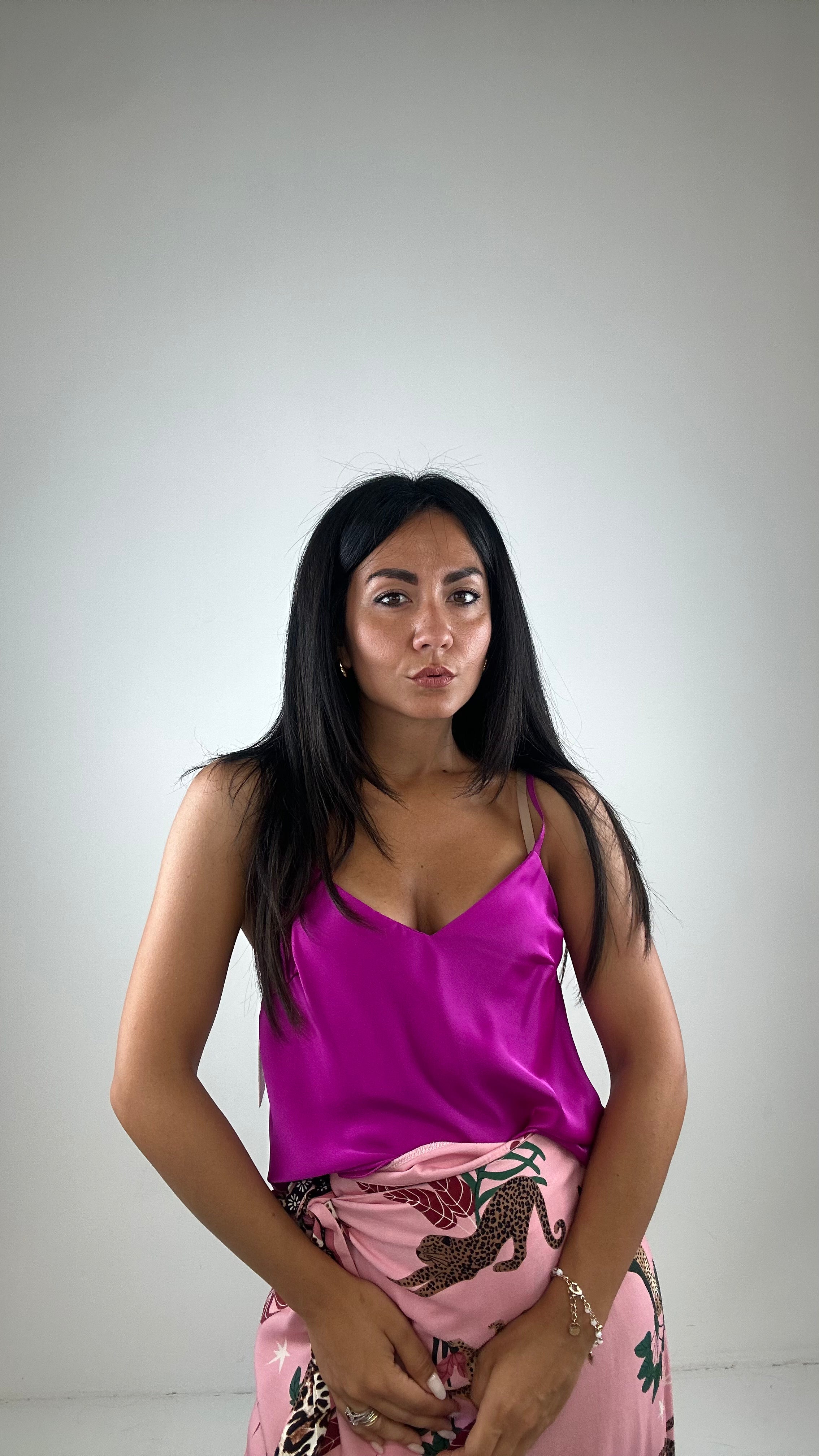 Canotta BRIDY - MAGENTA