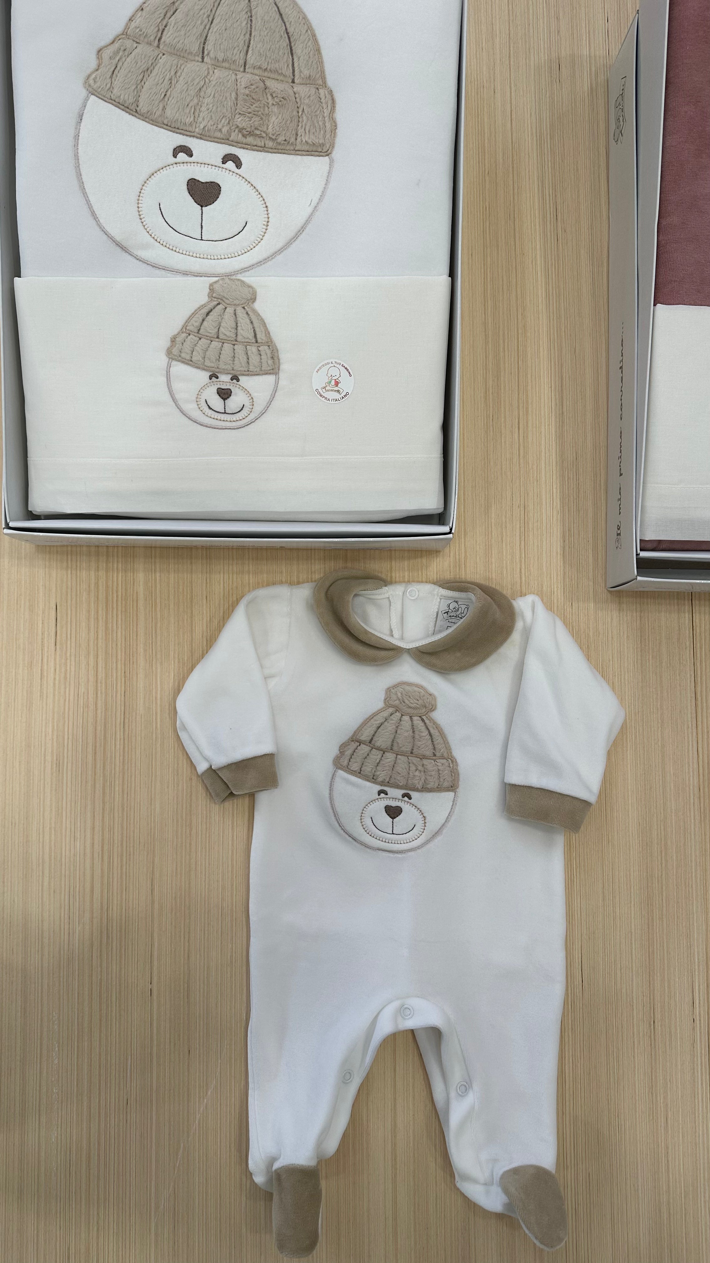 Tutina ORSO INVERNALE - BEIGE