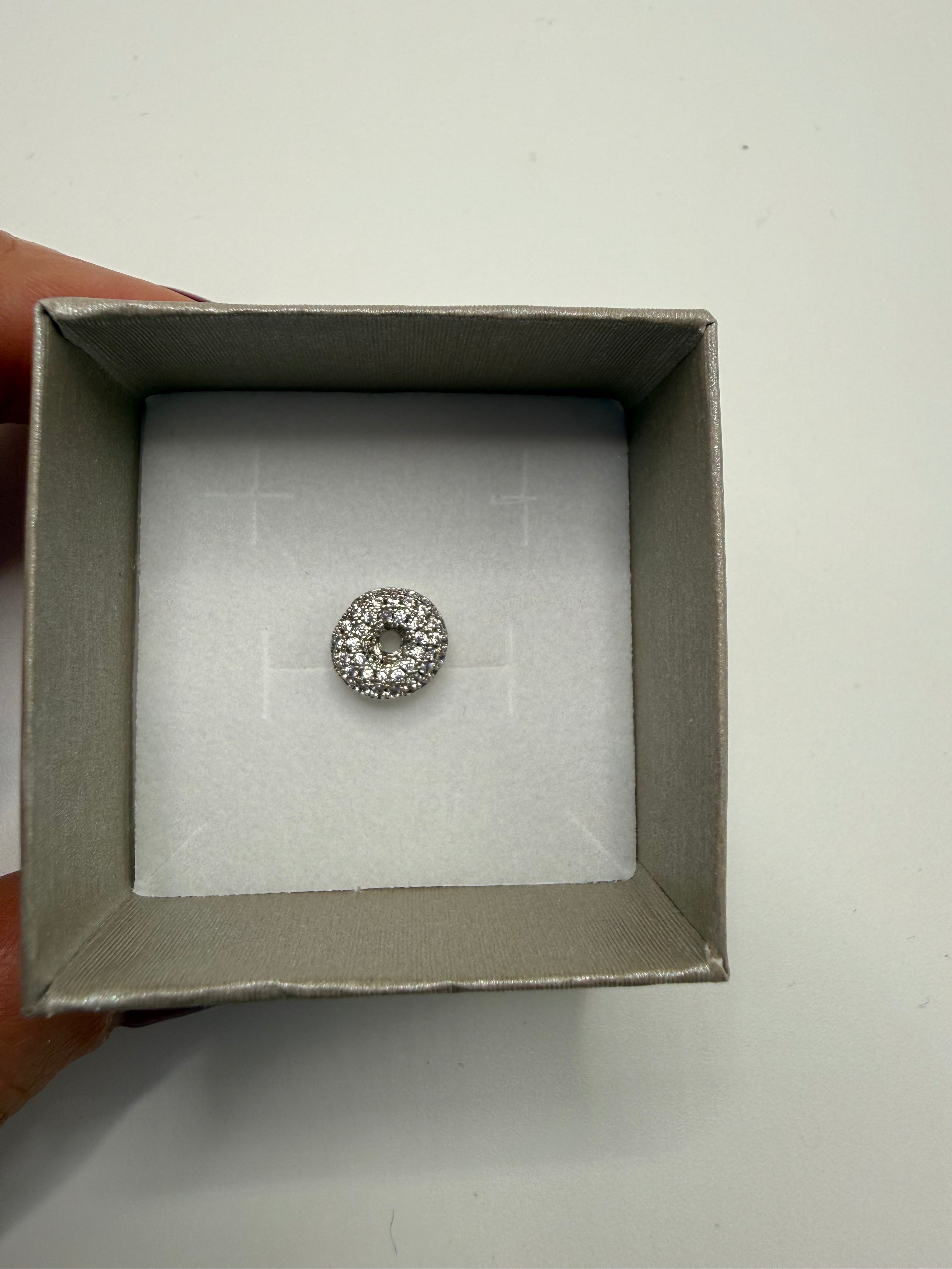 Charm ARGENTO COLLANA COMPONIBILE - O