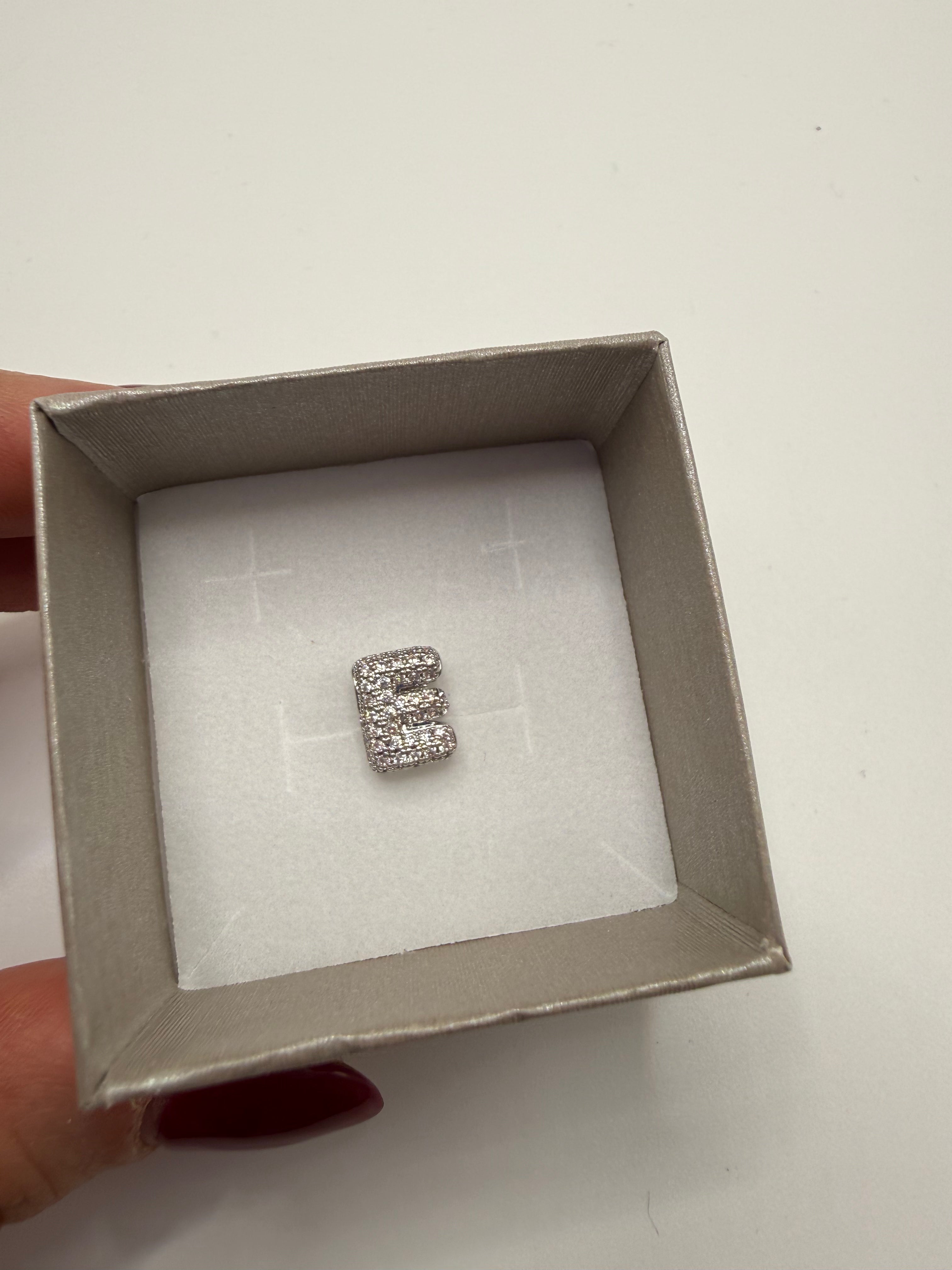 Charm ARGENTO COLLANA COMPONIBILE - E