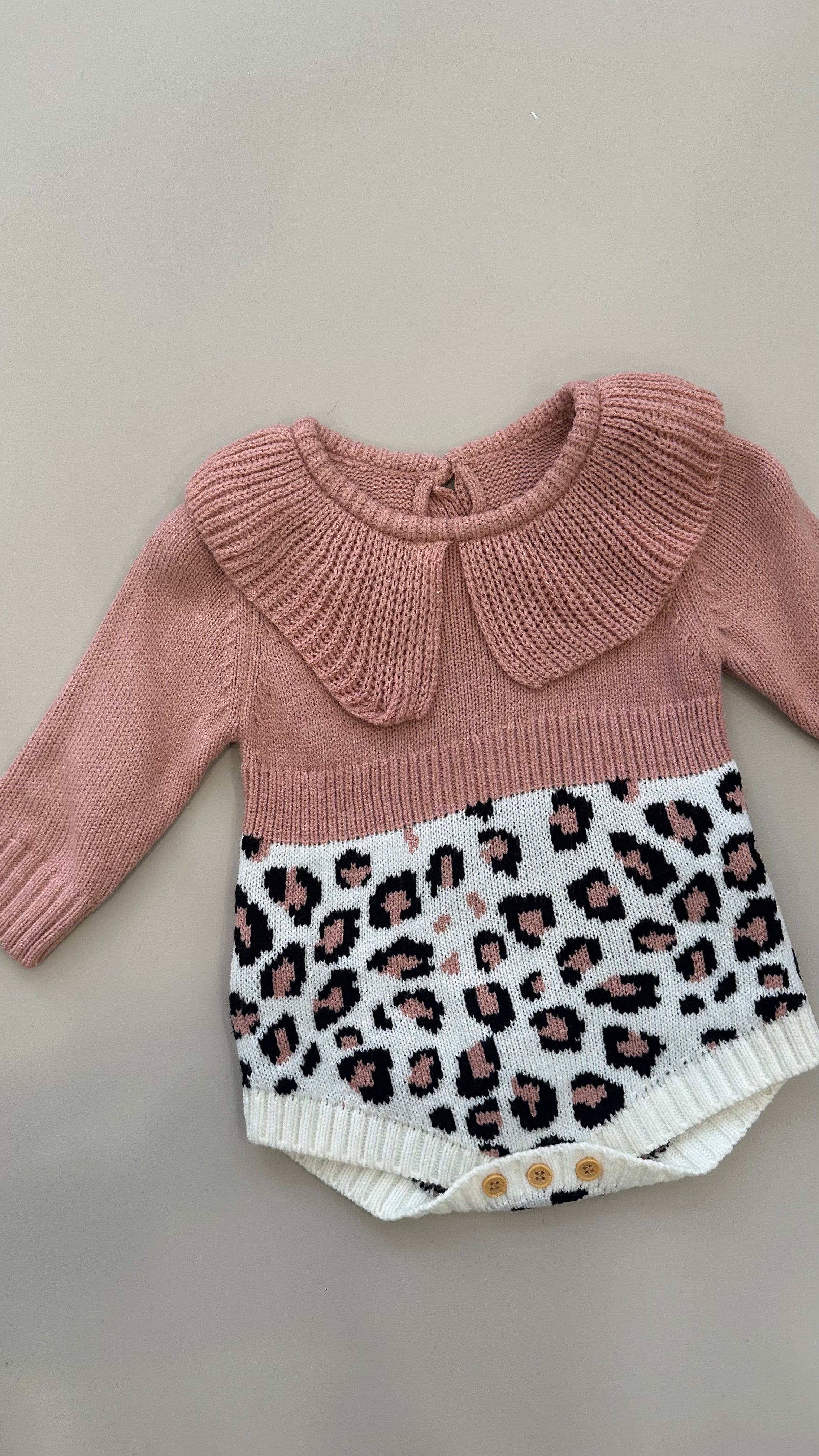 Pagliaccetto MACULATO 3-18M - ROSA