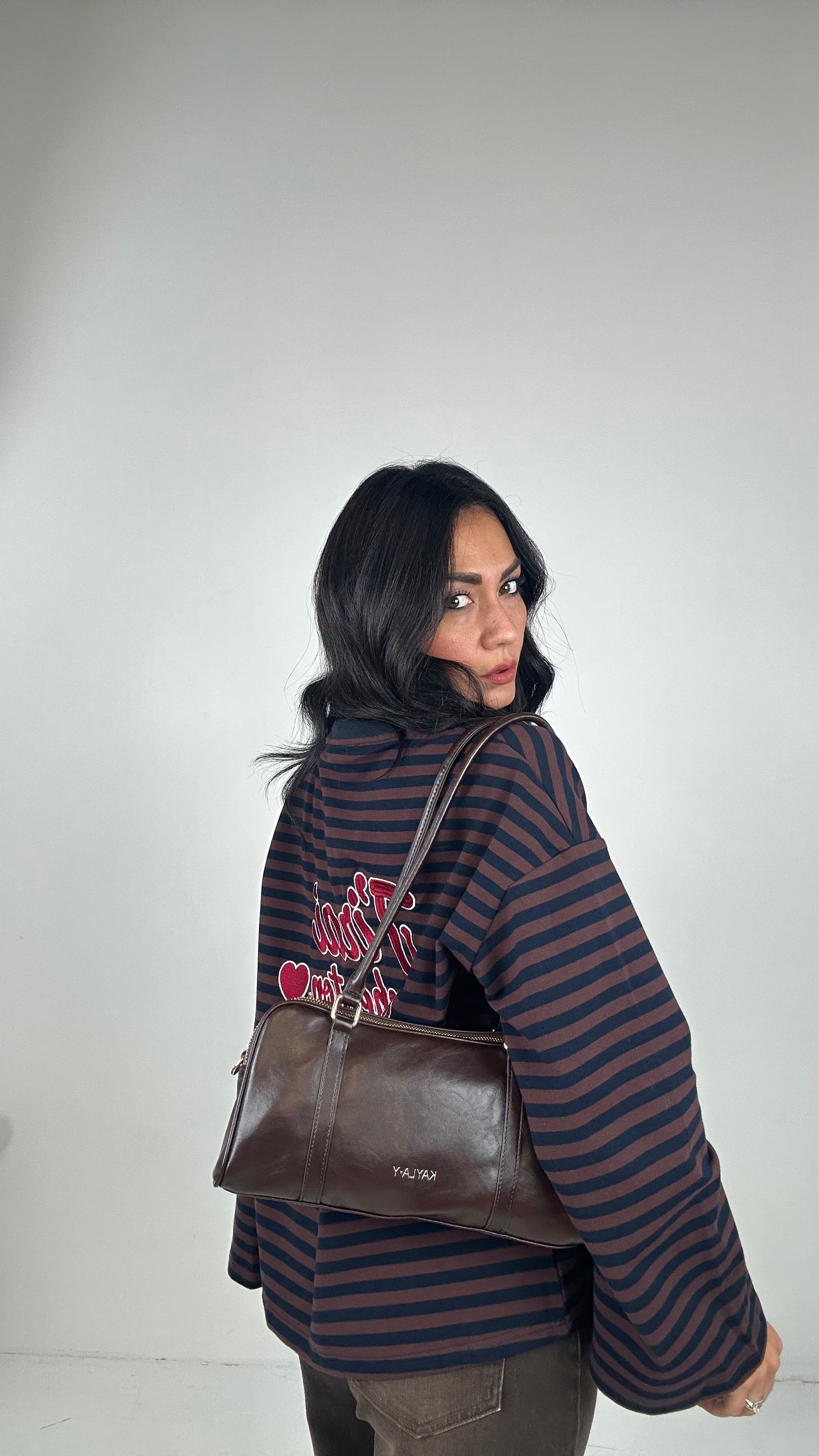 Borsa BAGUETTE - MARRONE