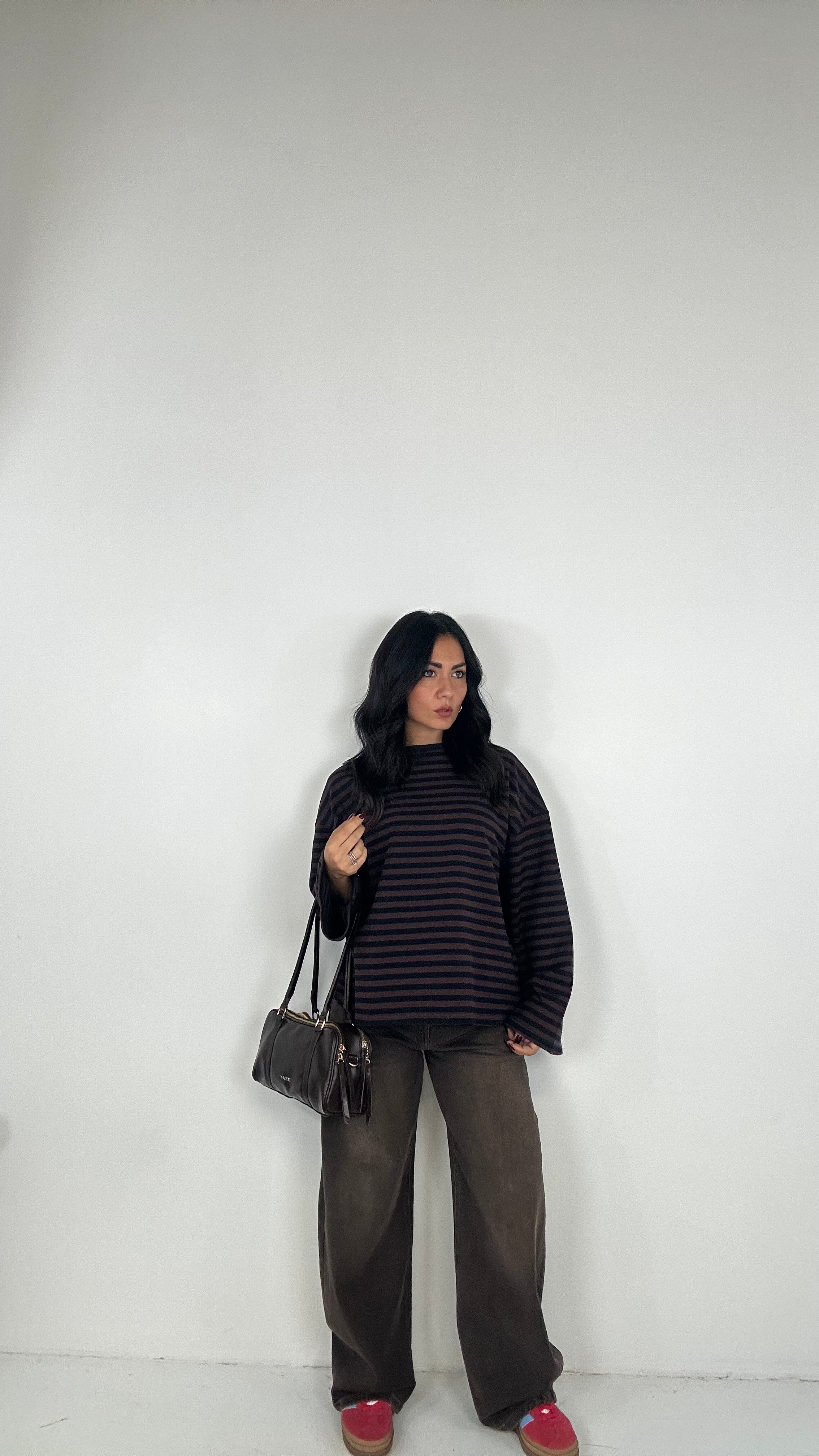 Jeans CINTO GIRATO BROWN - MARRONE